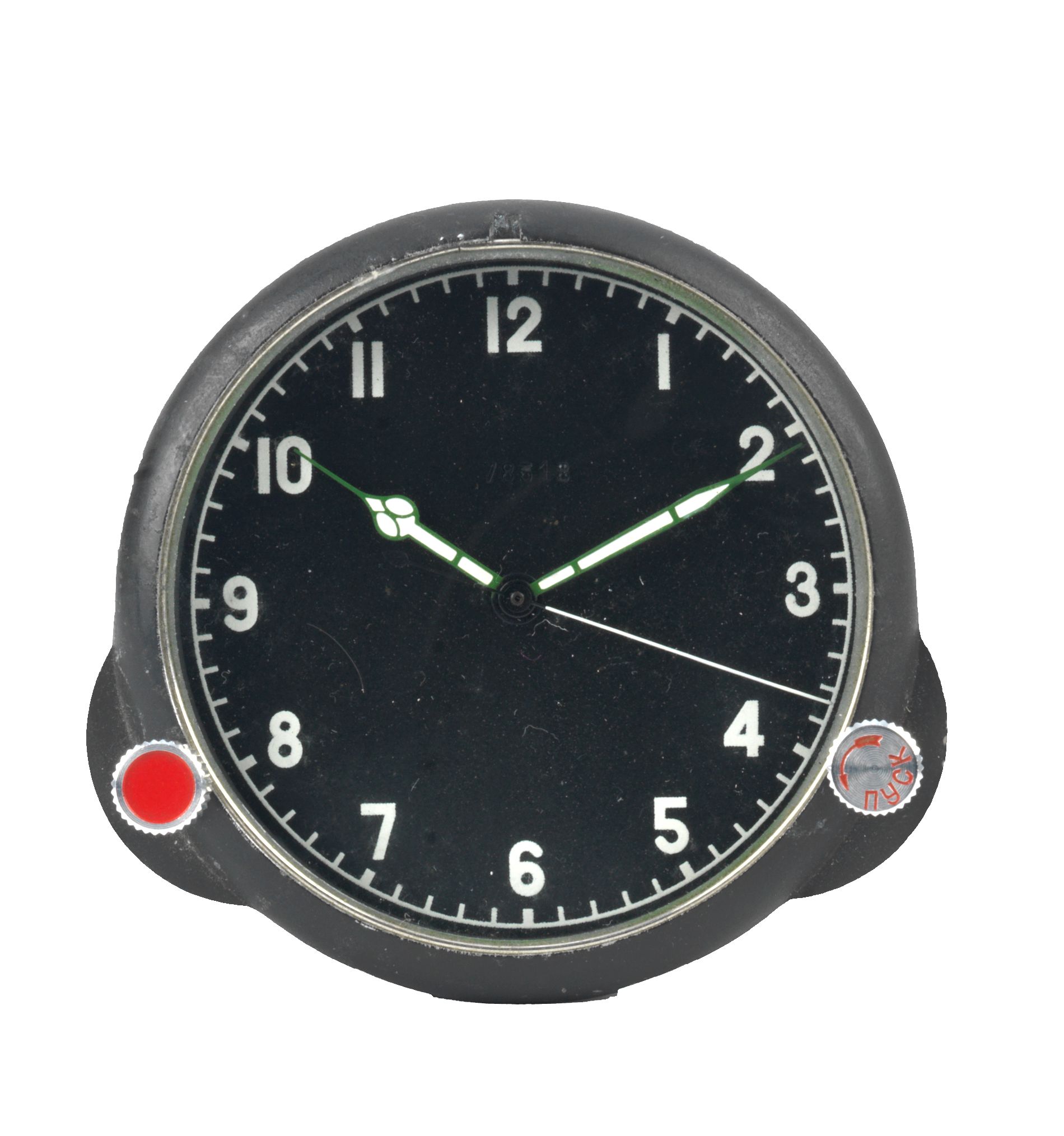 Russian military aircraft 5day 122ChS type cockpit clock, auctions
