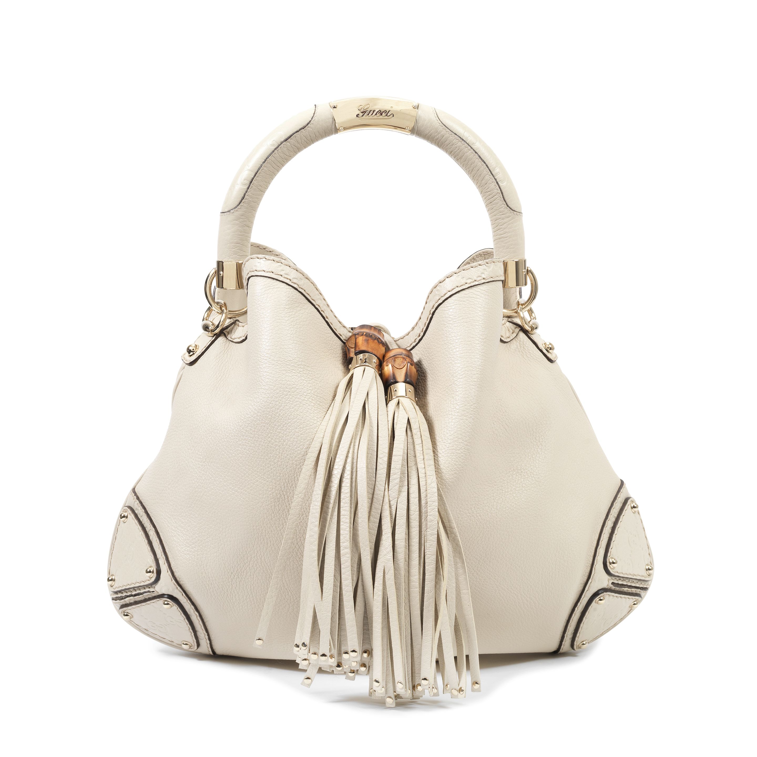 Bonhams : Gucci: an Off White Babouska Indy Hobo Tote (includes 