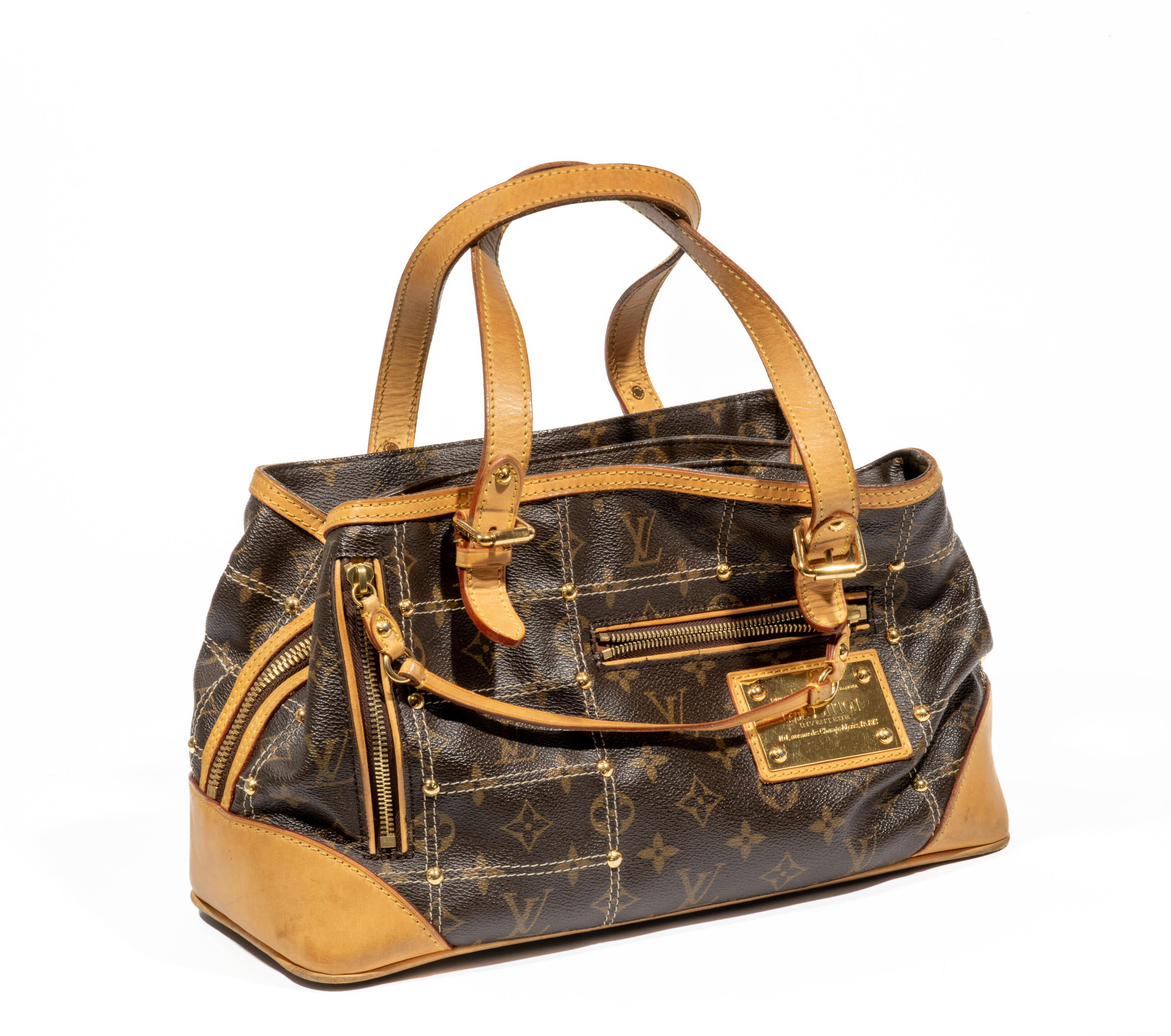 Sold at Auction: Louis Vuitton, LOUIS VUITTON Ltd Edt Inventeur Monogram  Handbag