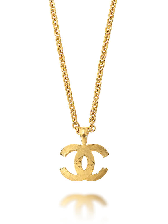 24k gold chanel necklace