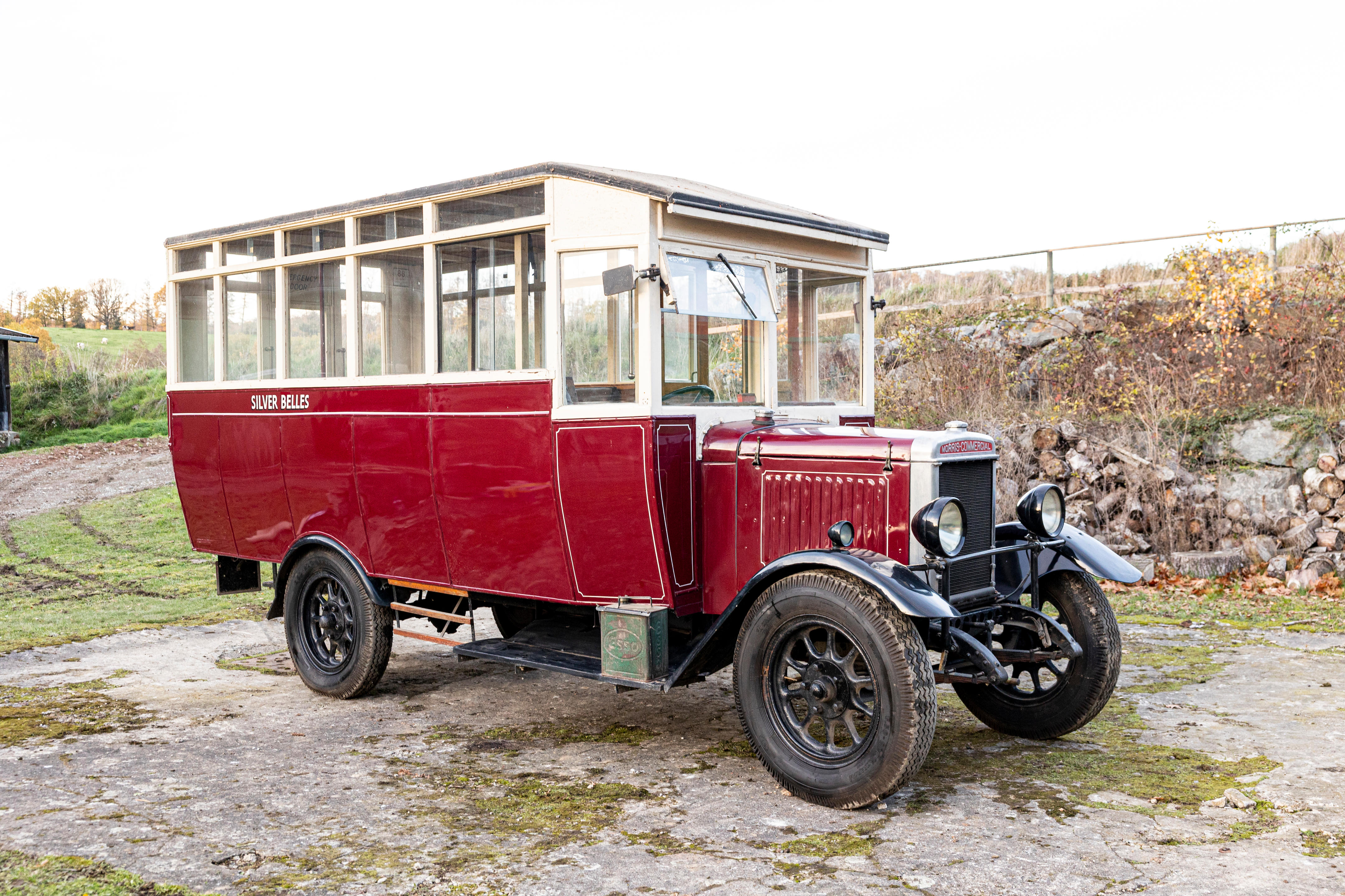 Bonhams Cars : 1929 Morris Commercial 15.9hp R-Type Country Bus Chassis no.  R2893 Engine no. R23744