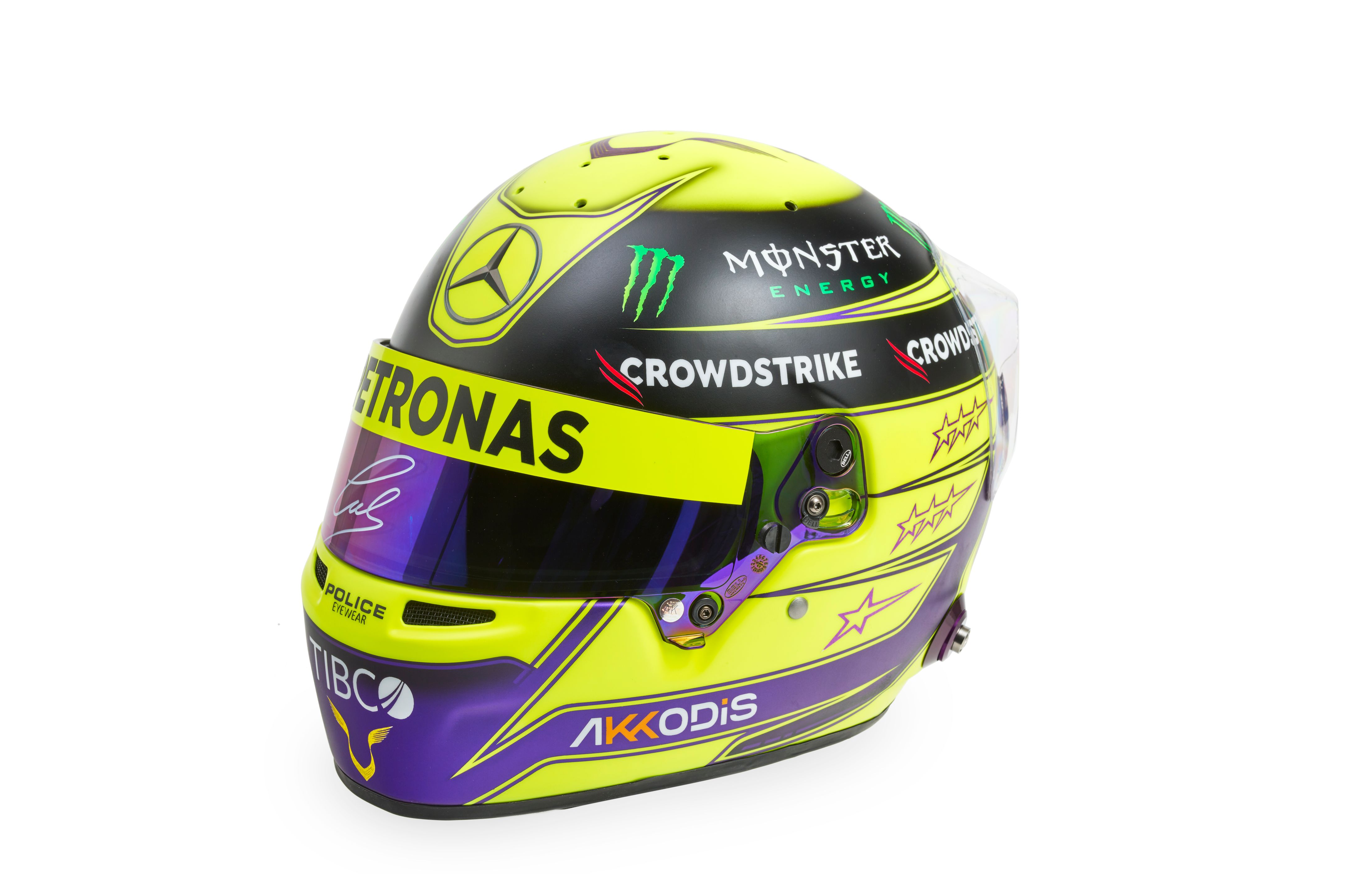 Bonhams Cars Helmet – Sir Lewis Hamilton 40 x 31 x 31 cm