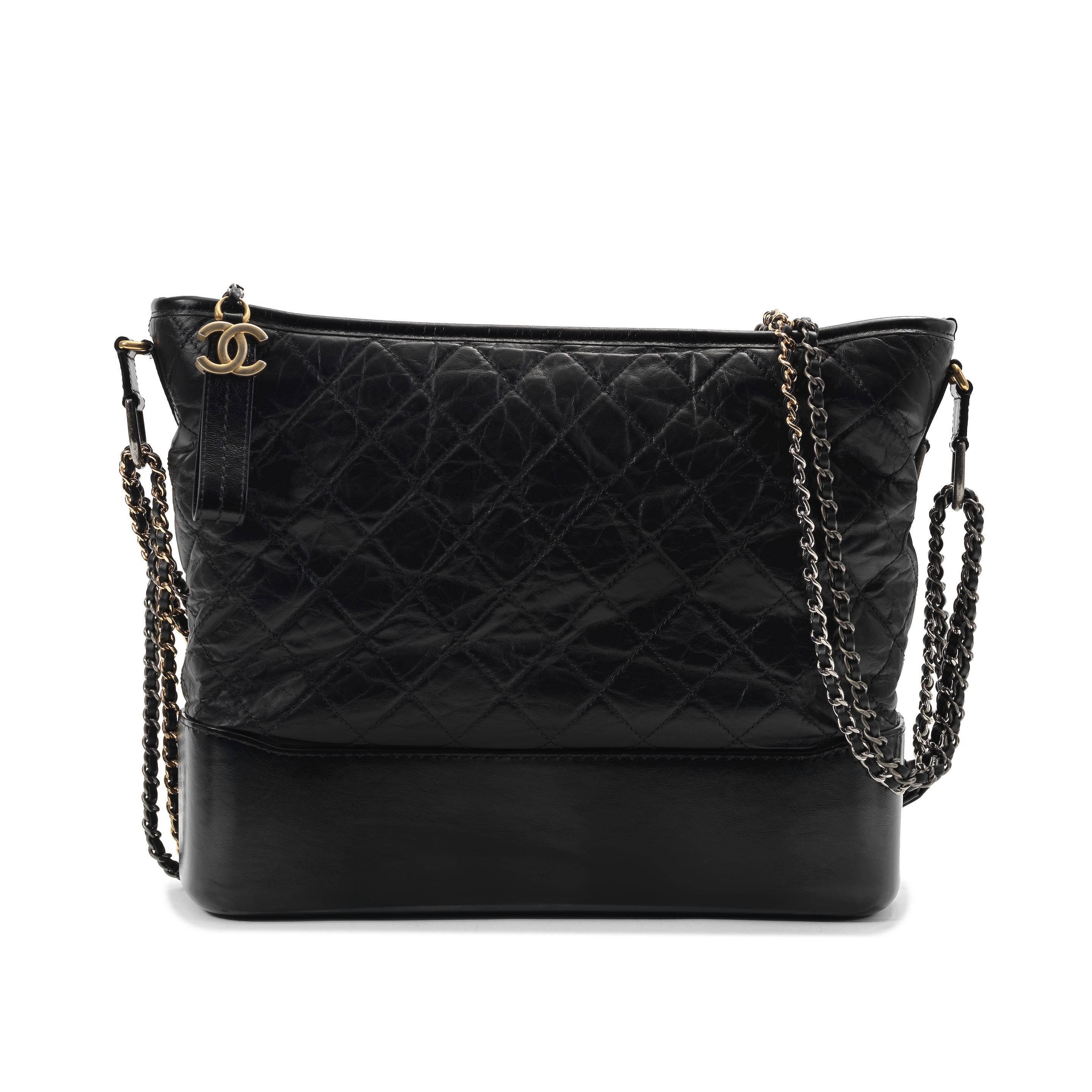 Black Chanel Bag - Gabrielle Hobo Bag