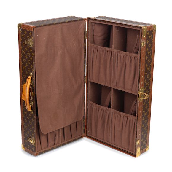 Louis Vuitton: a Monogram Gemine Shoe Trunk 1960s Bonhams