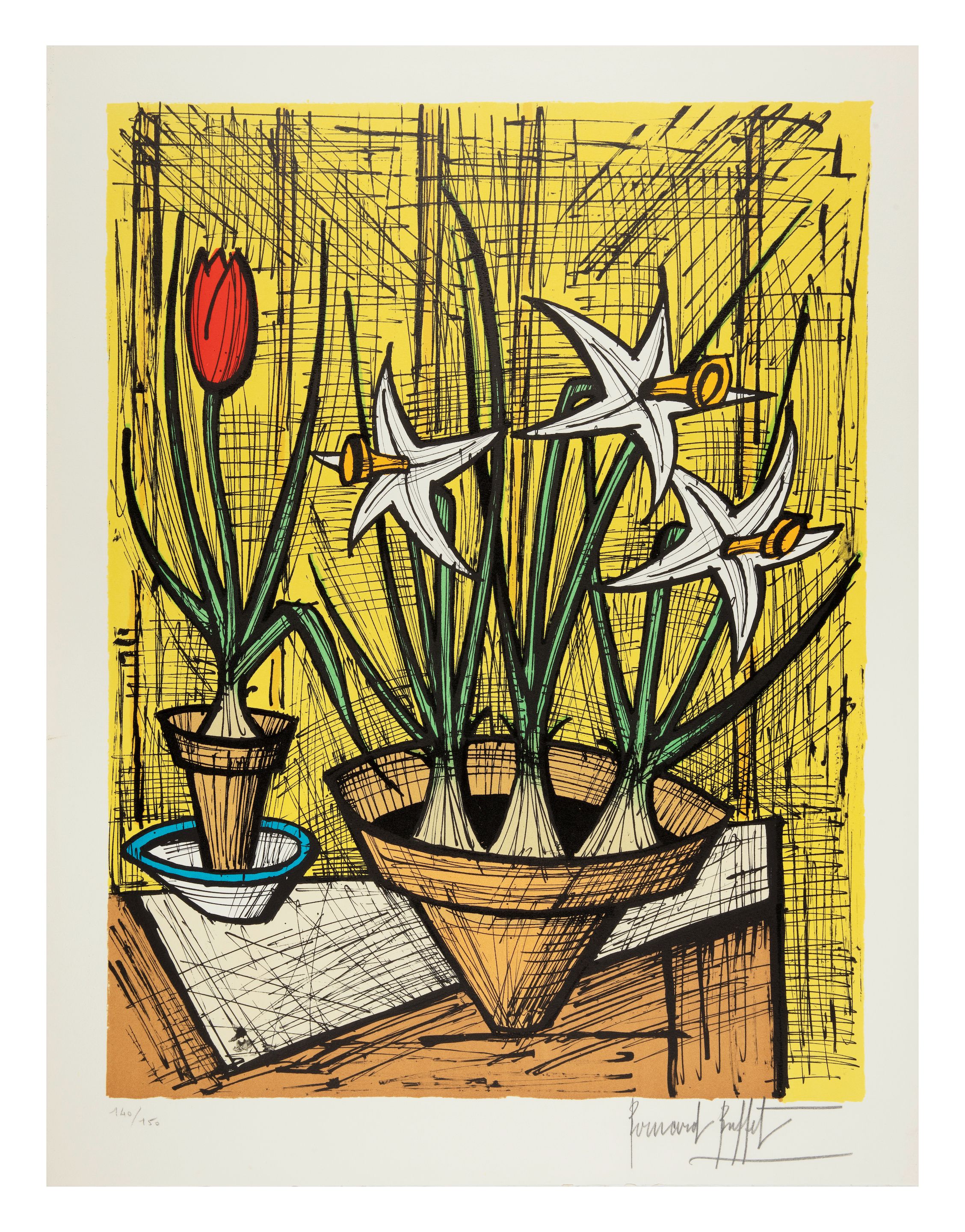Jonquilles Et Tulipes