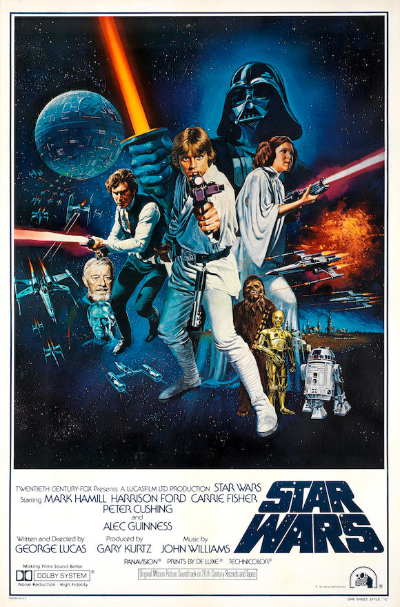 Bonhams : Star Wars Lucasfilm/Twentieth Century Fox, 1977,