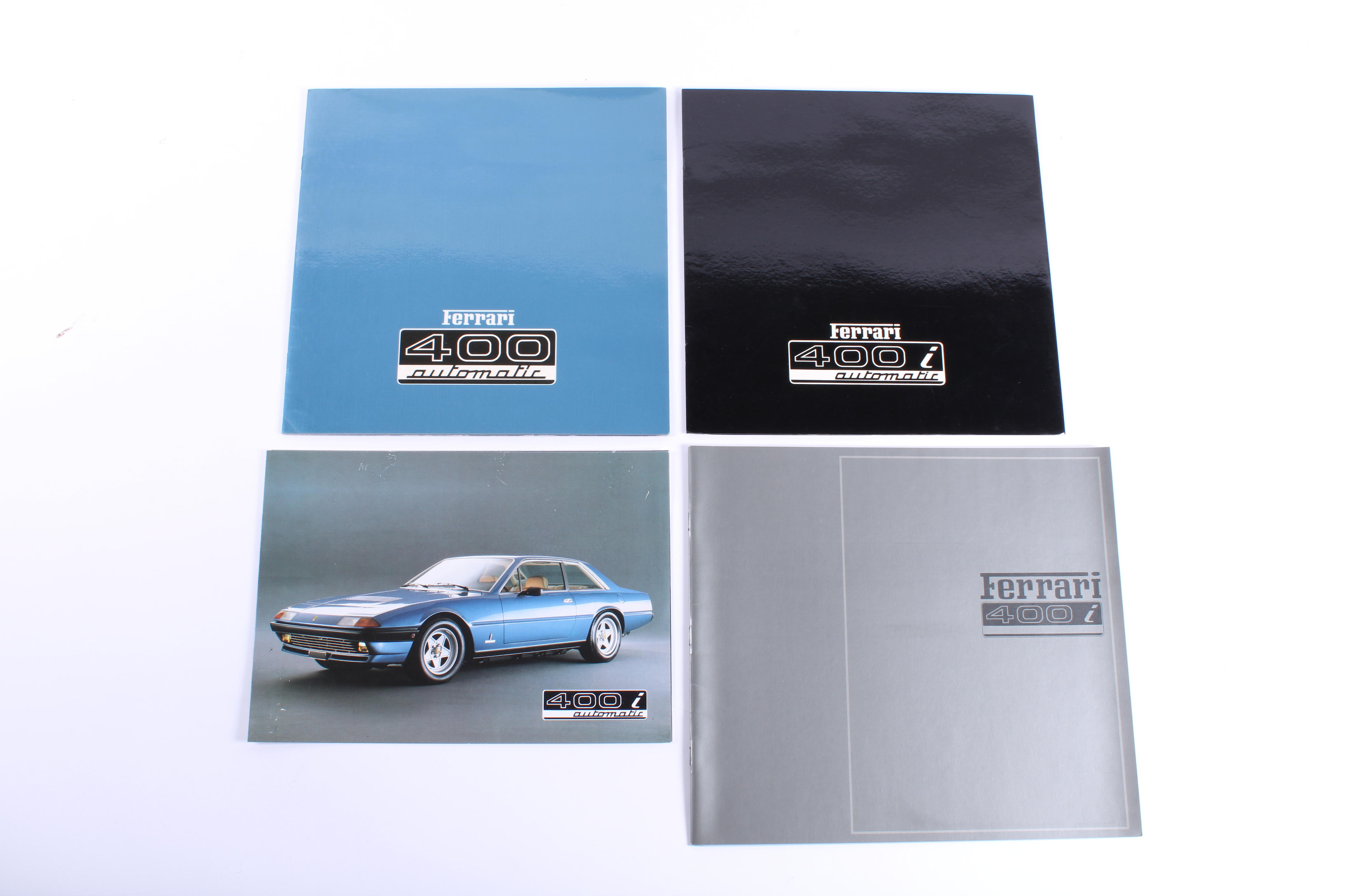 Bonhams Cars : Ferrari - three sales catalogues and a brochure for 400 ...