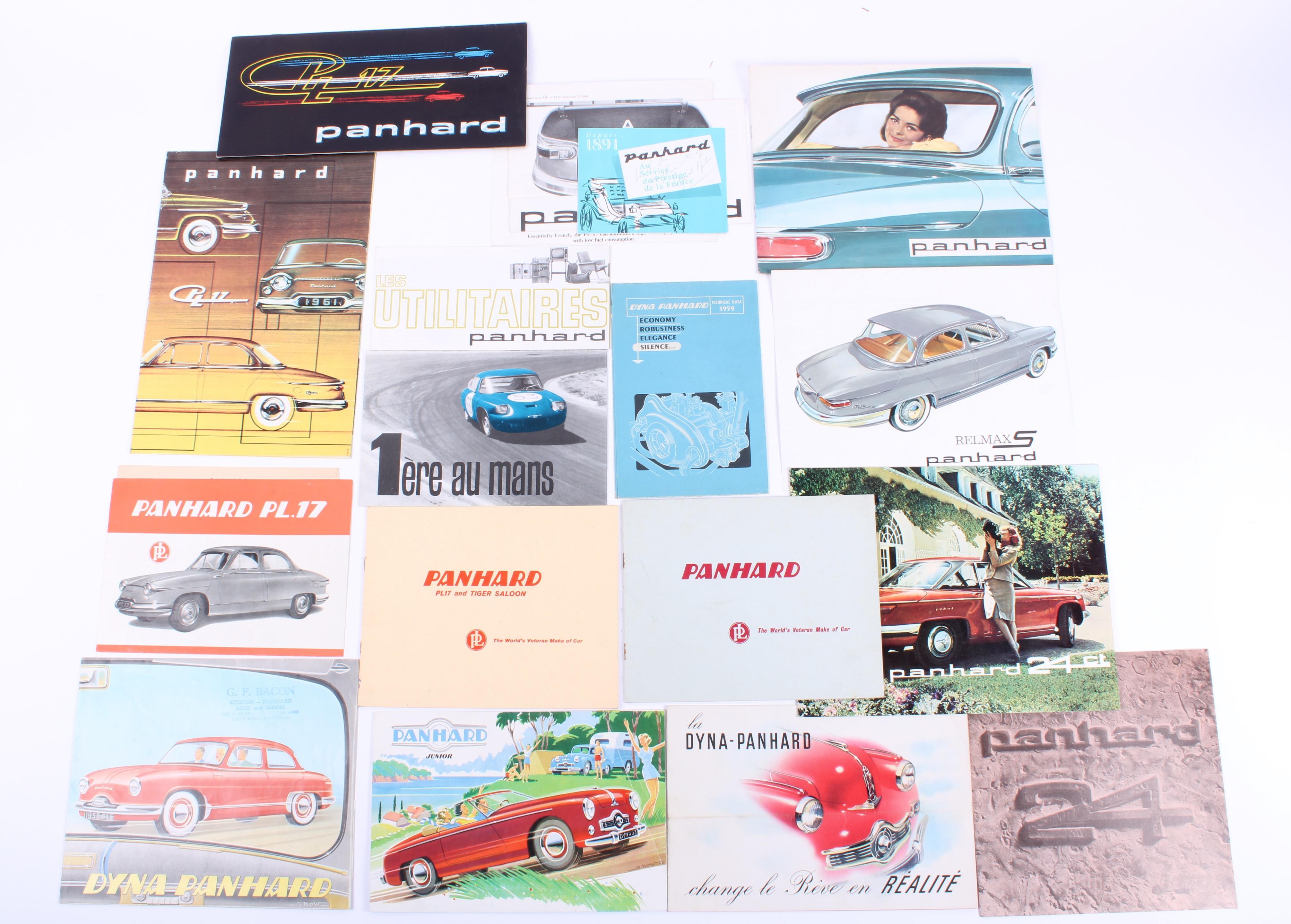 Bonhams Cars : Panhard - assorted sale brochures, catalogues and ...