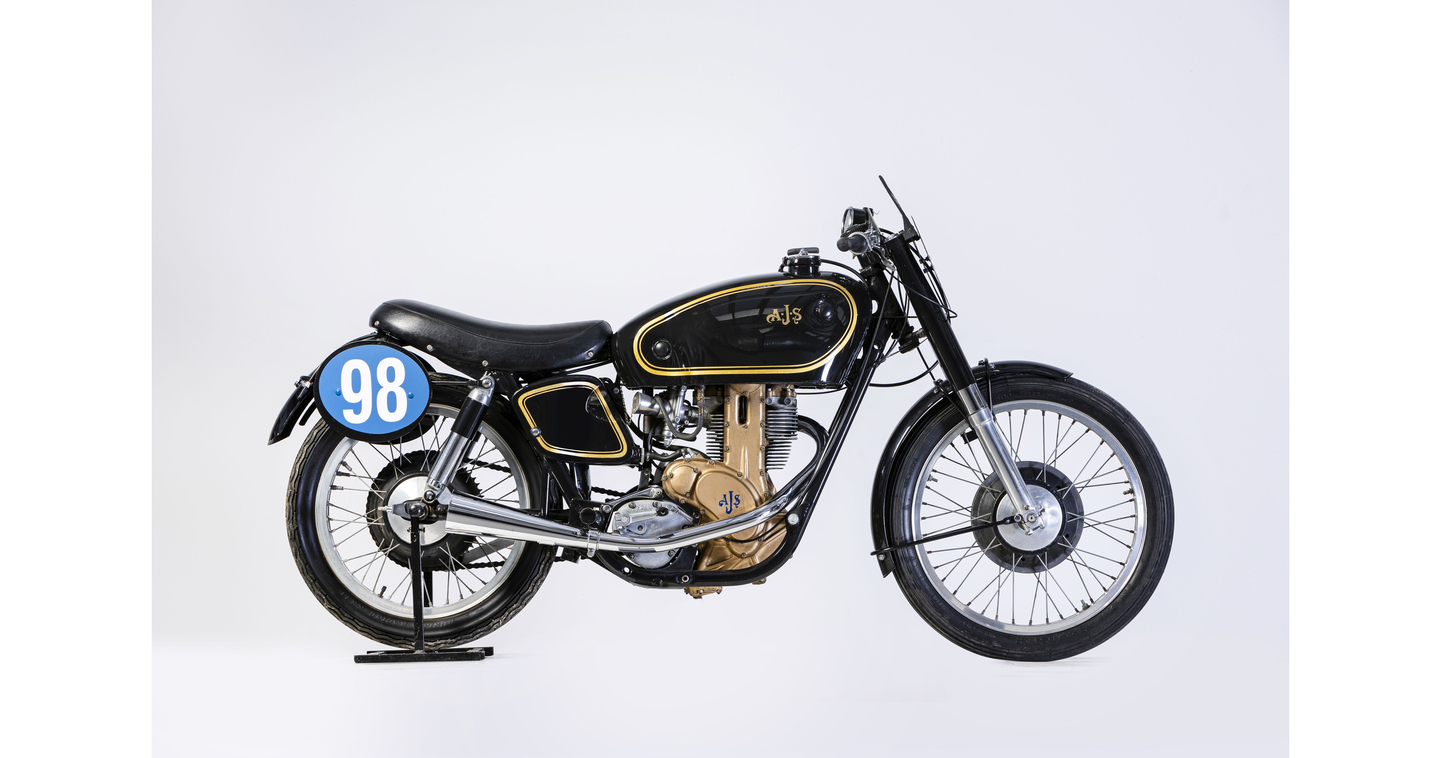 Bonhams Cars 1948 AJS 348cc 7R Racing Motorcycle Frame no. 8164