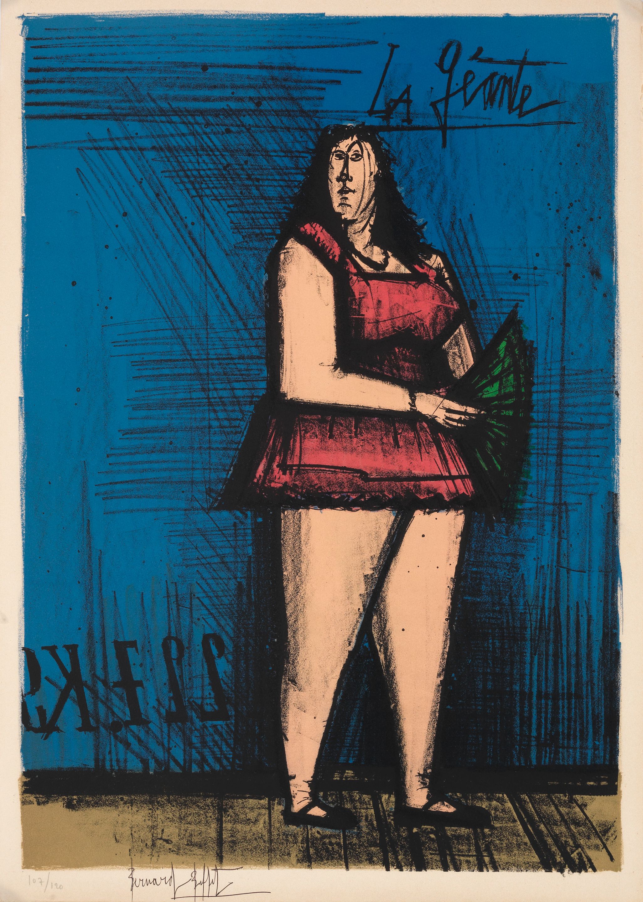 Le Clown & La Géante, from Mon Cirque; Le Lapin