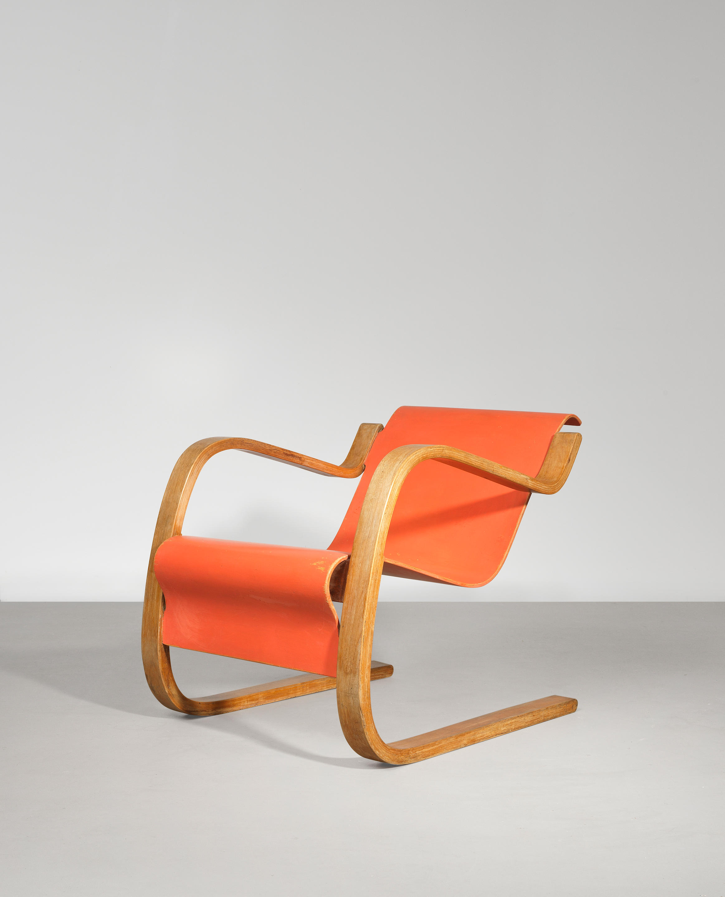 Bonhams : Alvar Aalto Rare armchair, model no. 42, designed 1932, executed  1930s-1940s