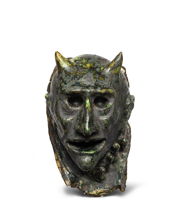 Bonhams GRAYSON PERRY (B. 1960) Grotesque Devil Head 1988
