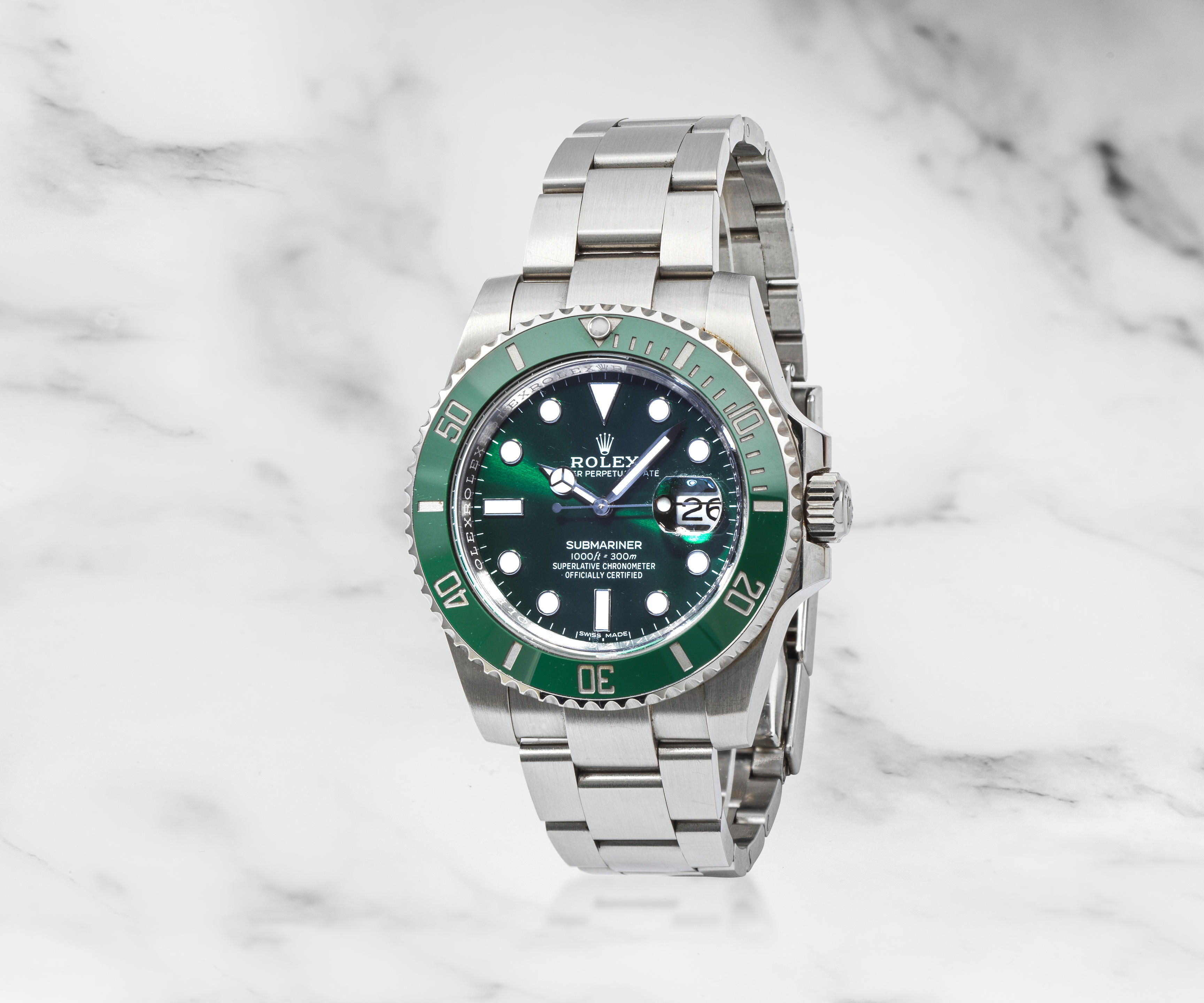 Rolex Submariner Date 116610LV-97200 Green Dial Stainless Steel