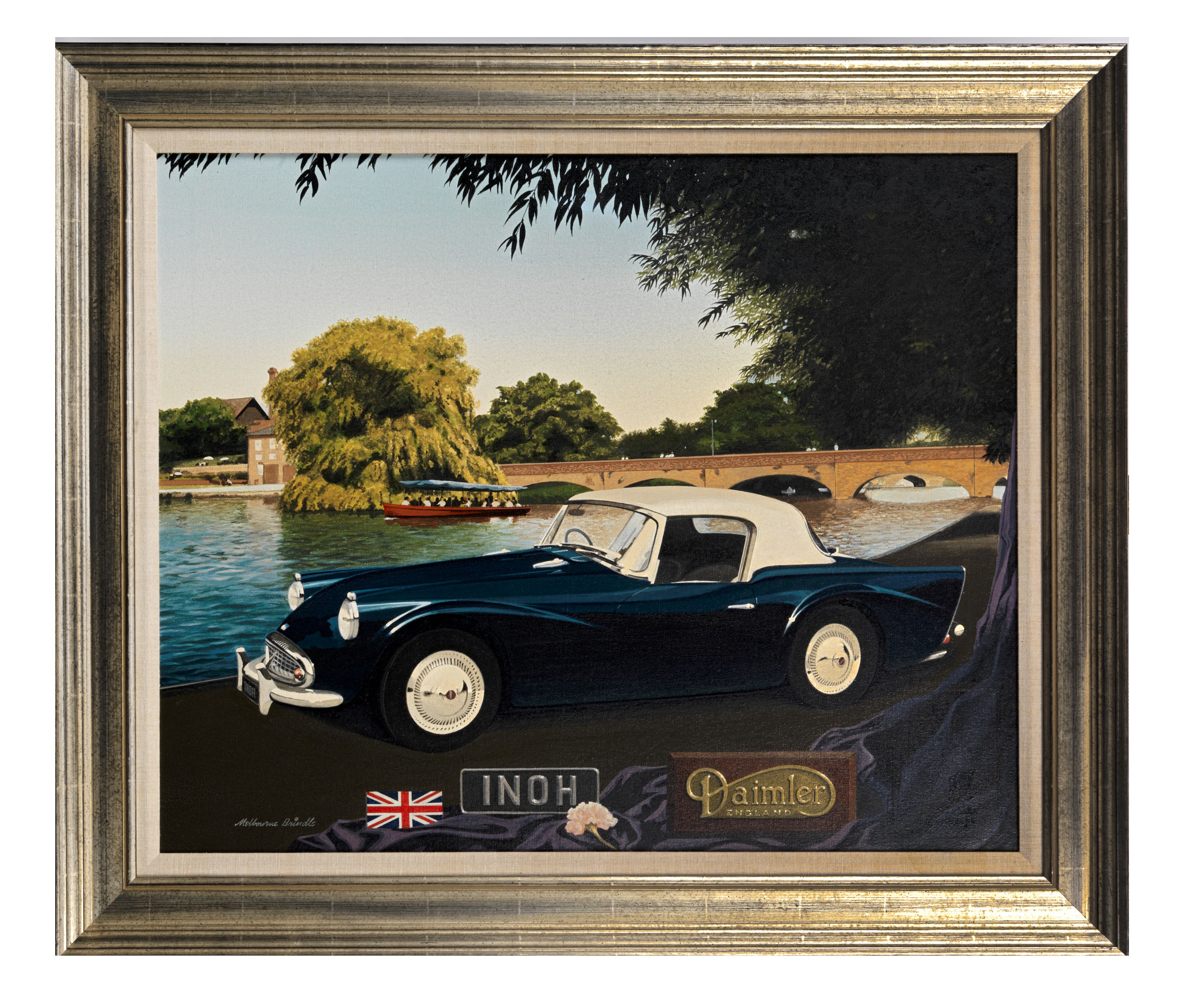 Modèle Réduit Daimler SP250 Cabriolet 1/43 – Norev Pour Atlas