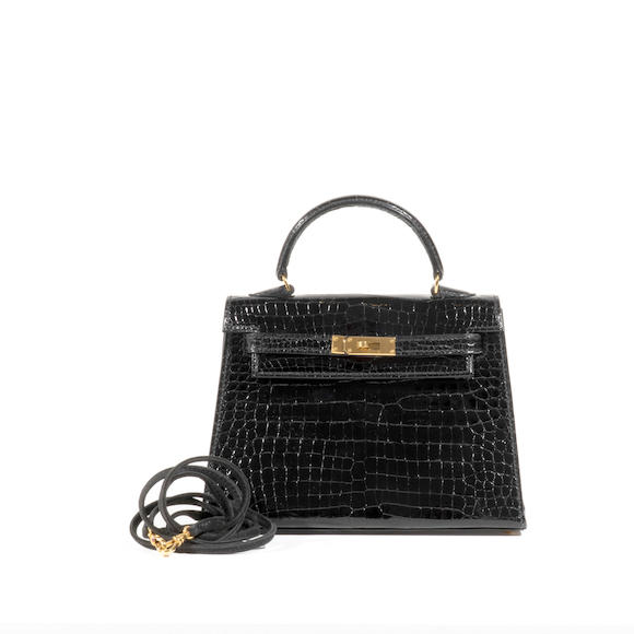 Bonhams Cornette de Saint Cyr : HERMES Paris, made in France, 2022. Sac  Mini Kelly 25.