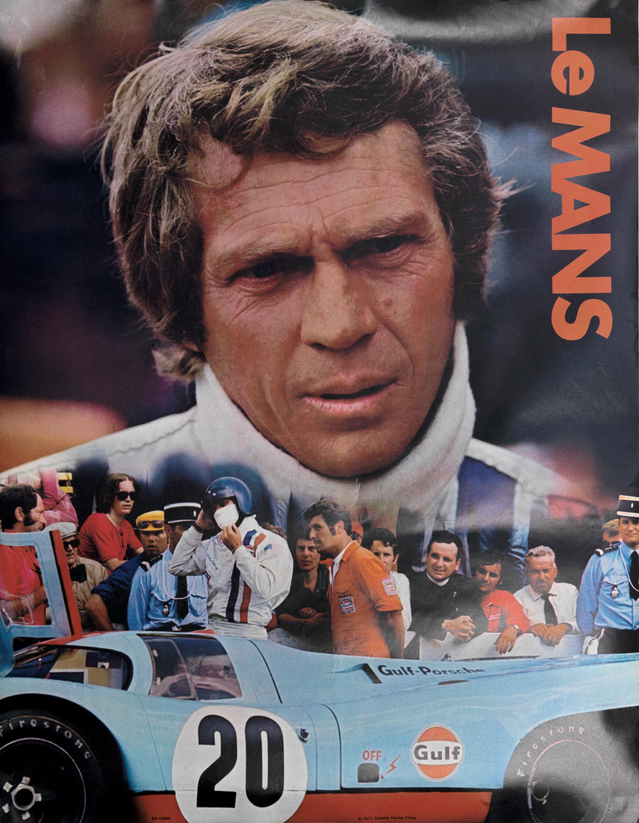 Bonhams Cars : An original Steve McQueen 'Le Mans' film poster by ...