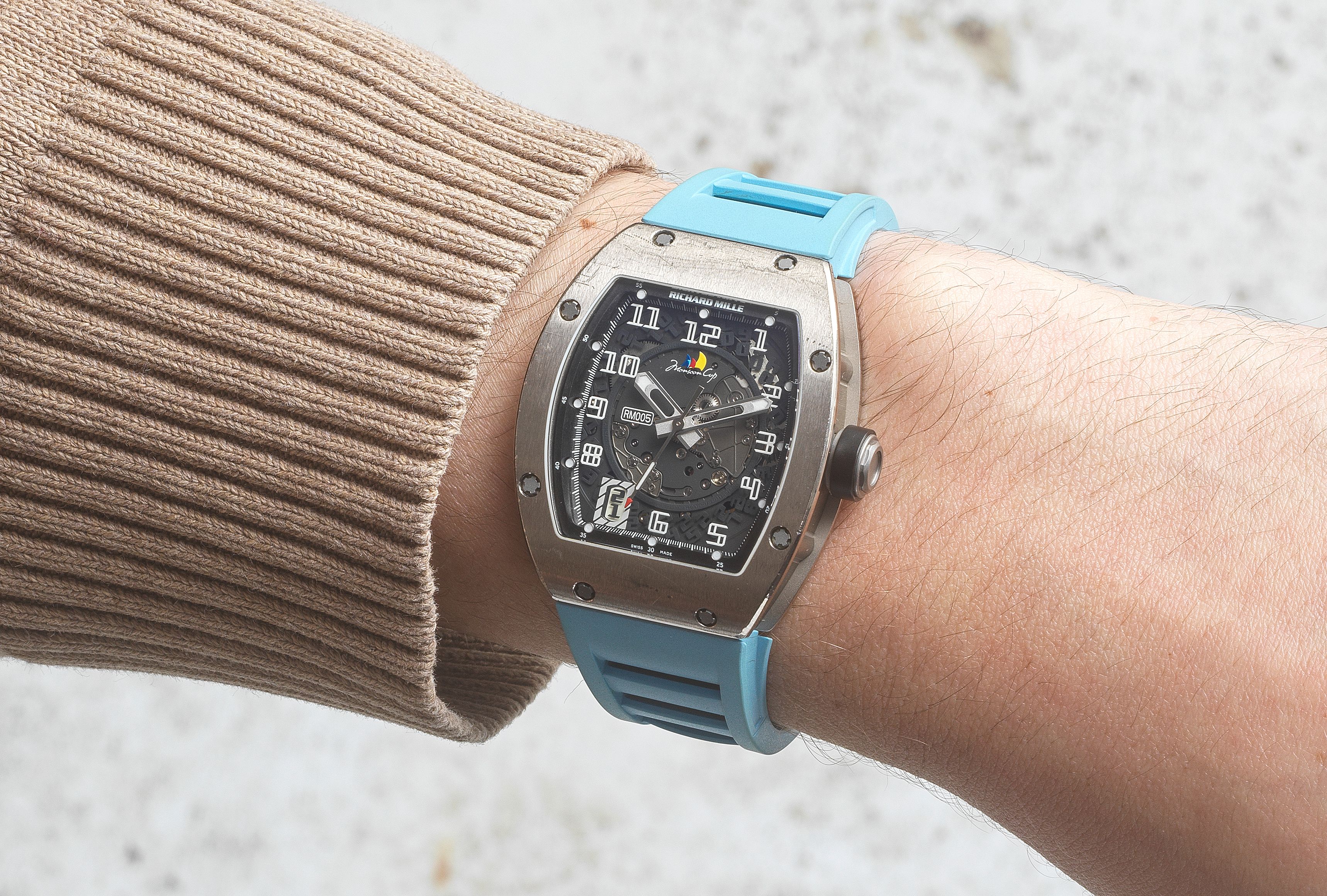 Wrist Rm005 Price Richard Mille RM-005 Clear Men's Watch RM005 For