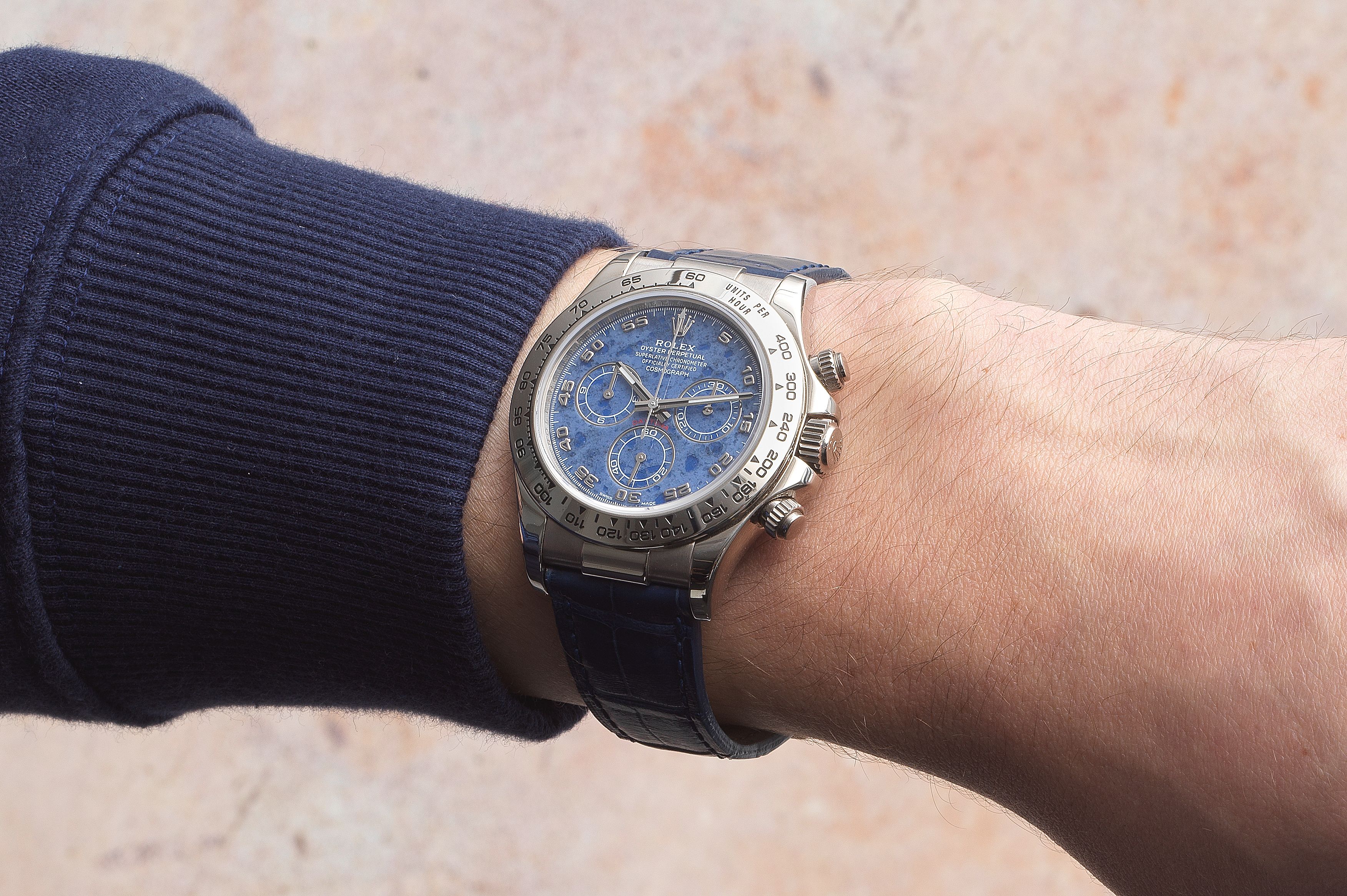 Bonhams A fine and rare recently serviced 18K white gold