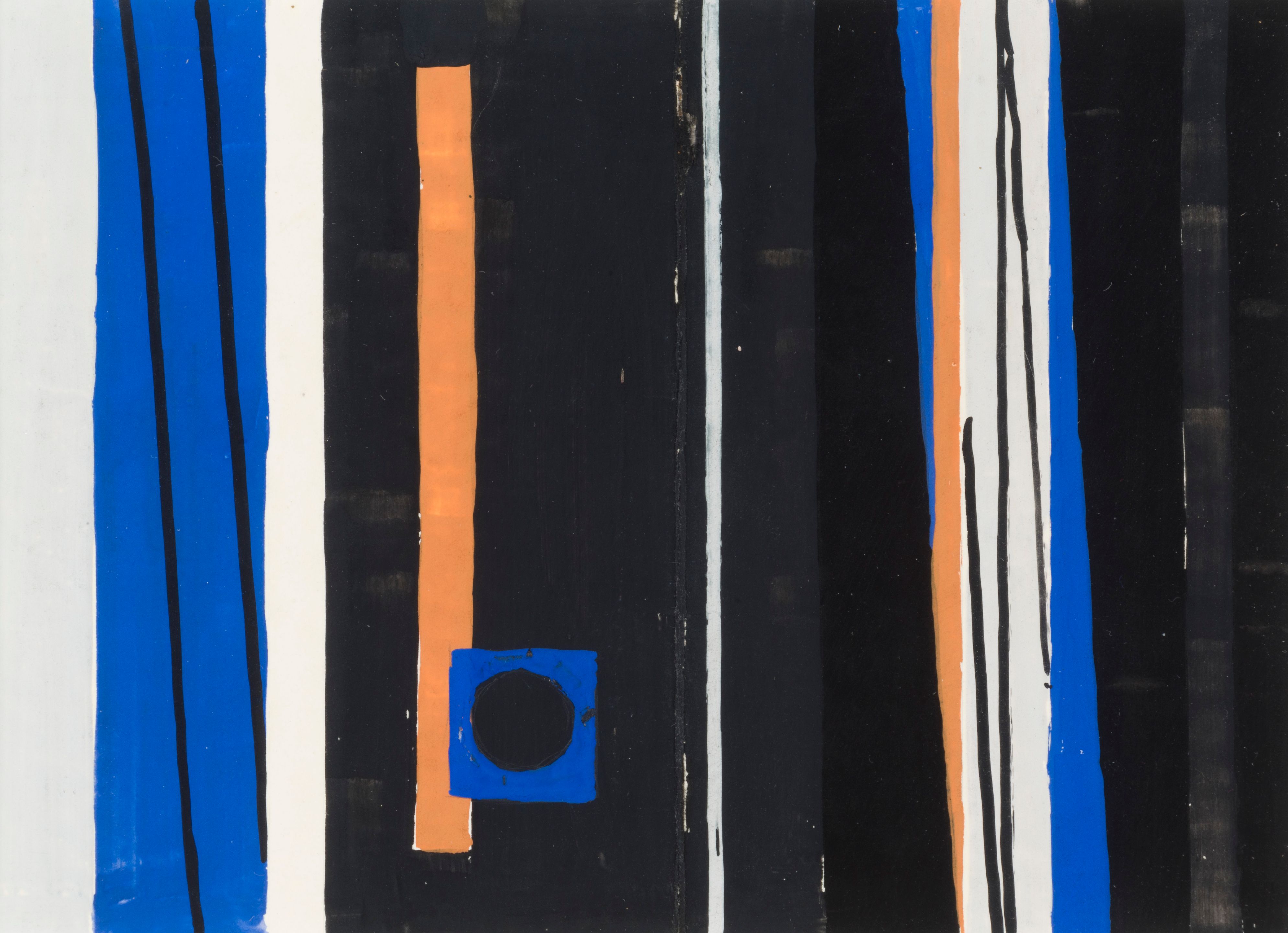Gilbert Decock, GILBERT DECOCK (1928-2007) Composition abstraite