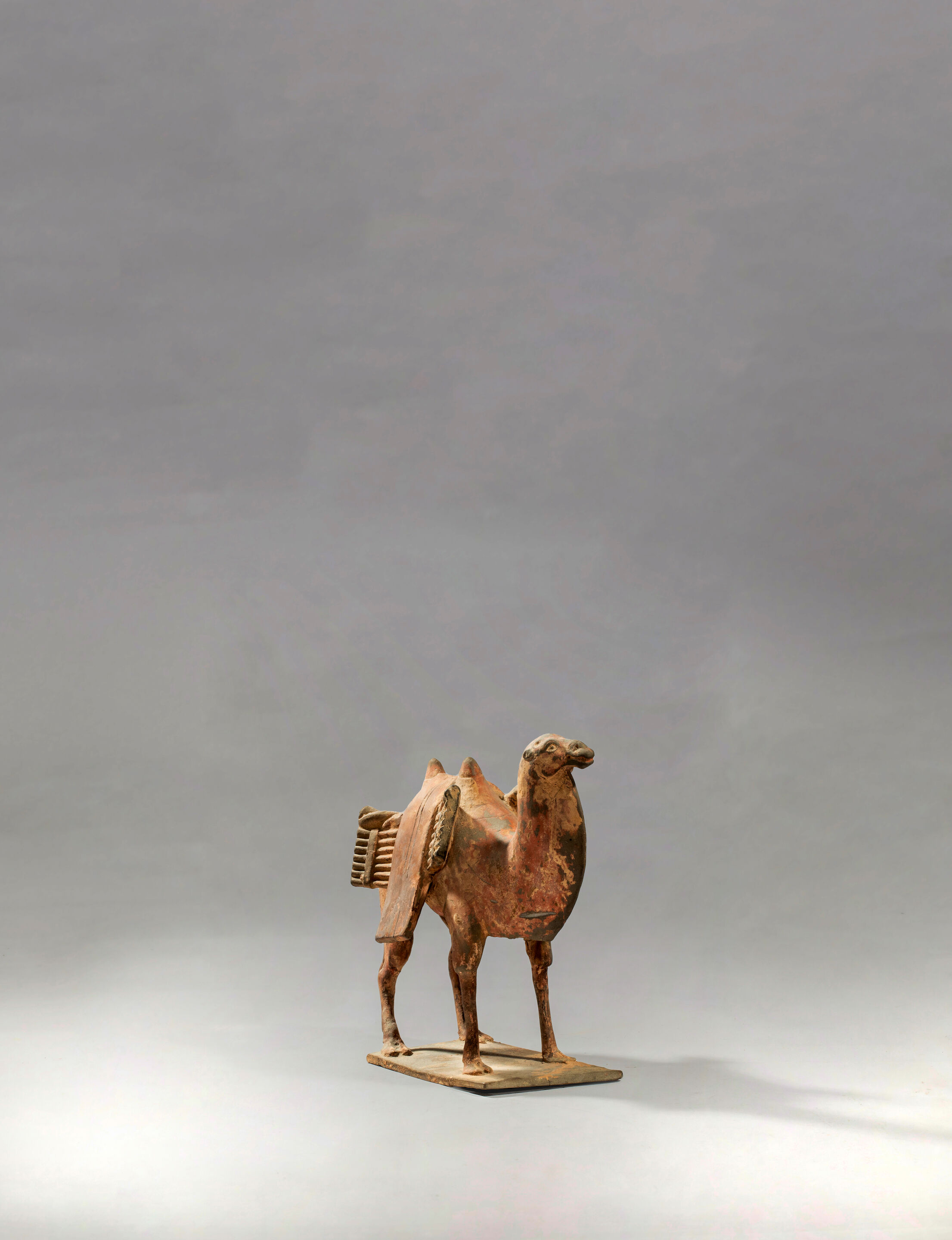 Statuette Ancienne En Terre Cuite - Style Wei - Chine XIXe Siècle - Hauteur 12 Cm