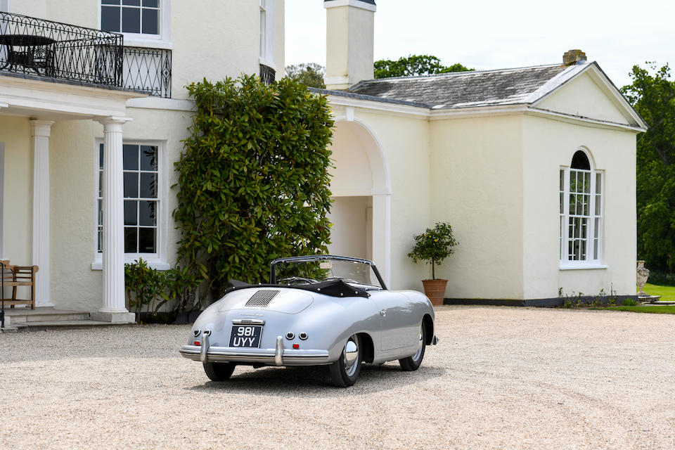 1854 Porsche 56 'Pre-A' 1500 Cabriolet  Chassis no. 60597 Engine no. 33104