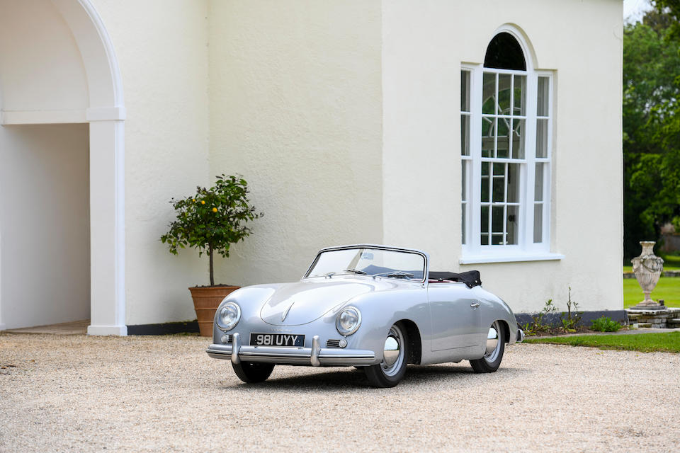 1854 Porsche 56 'Pre-A' 1500 Cabriolet  Chassis no. 60597 Engine no. 33104