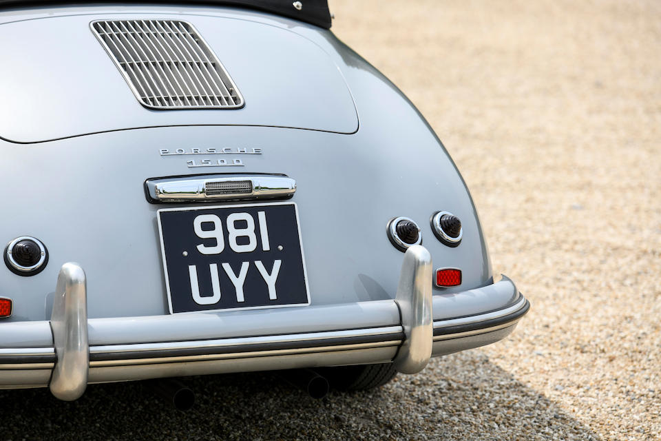 1854 Porsche 56 'Pre-A' 1500 Cabriolet  Chassis no. 60597 Engine no. 33104