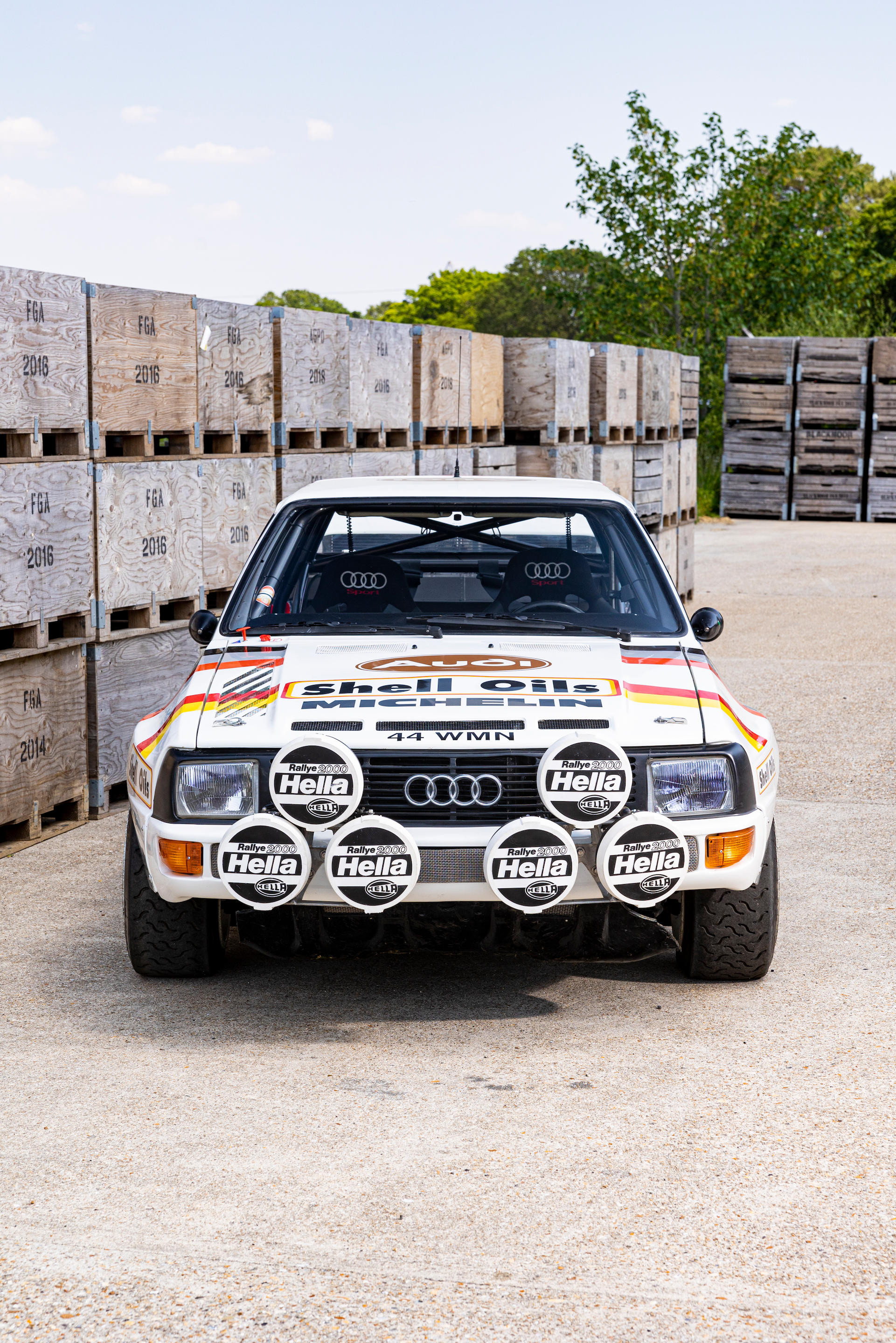 1984/85 Audi Sport Quattro S1 Group B Rally Car Chassis no. SQ85EA905108 -  Bonhams Cars