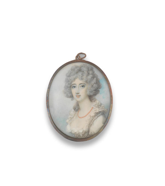 Bonhams : Richard Cosway RA (British, 1742-1821) A portrait miniature ...