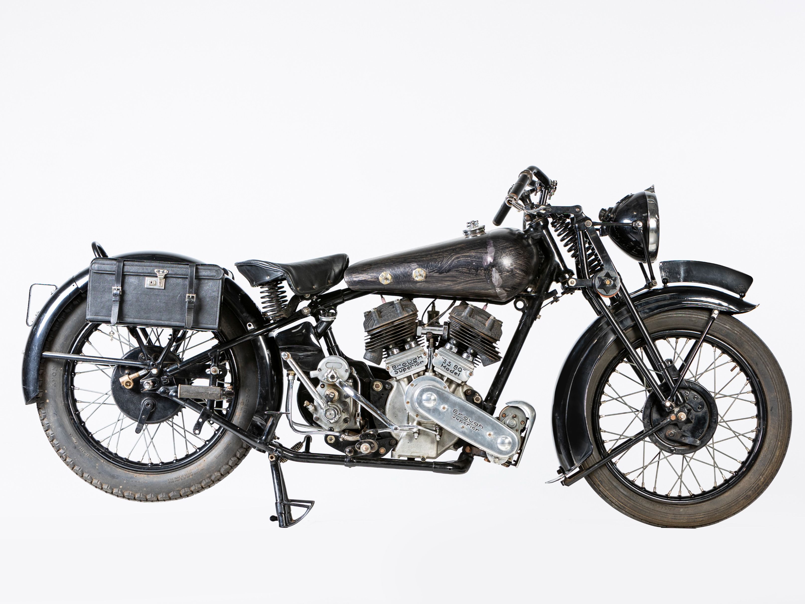 Bonhams Cars : All matching numbers, 1938 Brough Superior 982cc SS80 ...