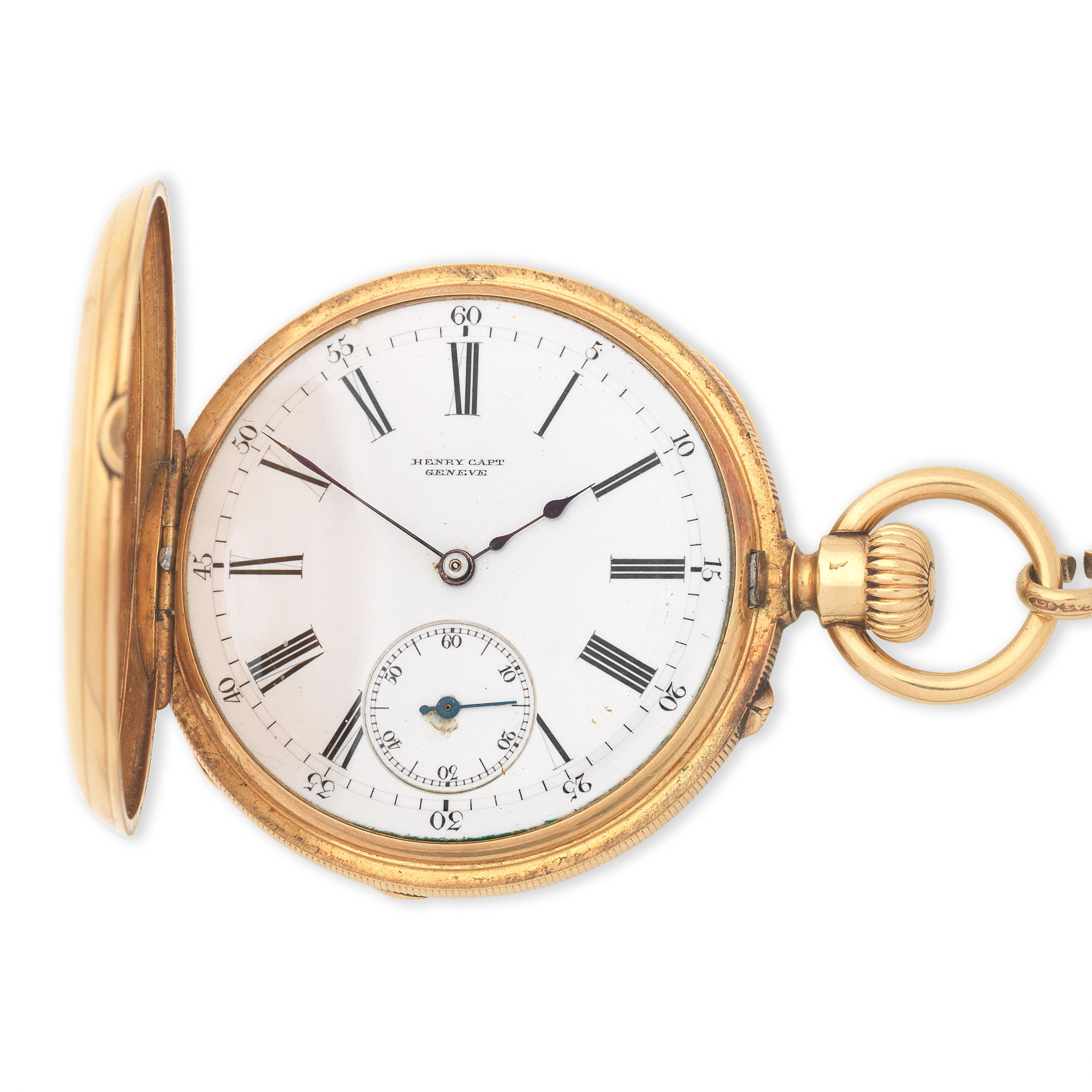 Bonhams : Henry Capt, Geneve and 151 Regent St, London. An 18K gold ...