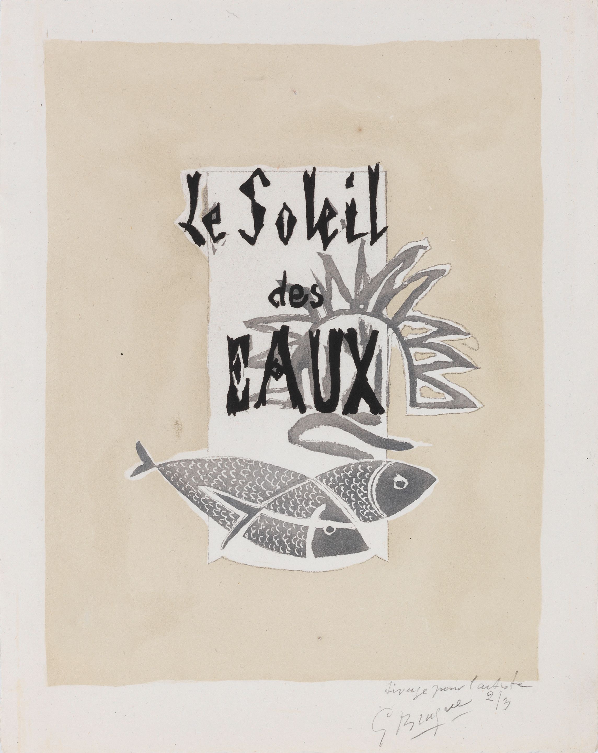 Frontispiece, from Le Soleil Des Eaux