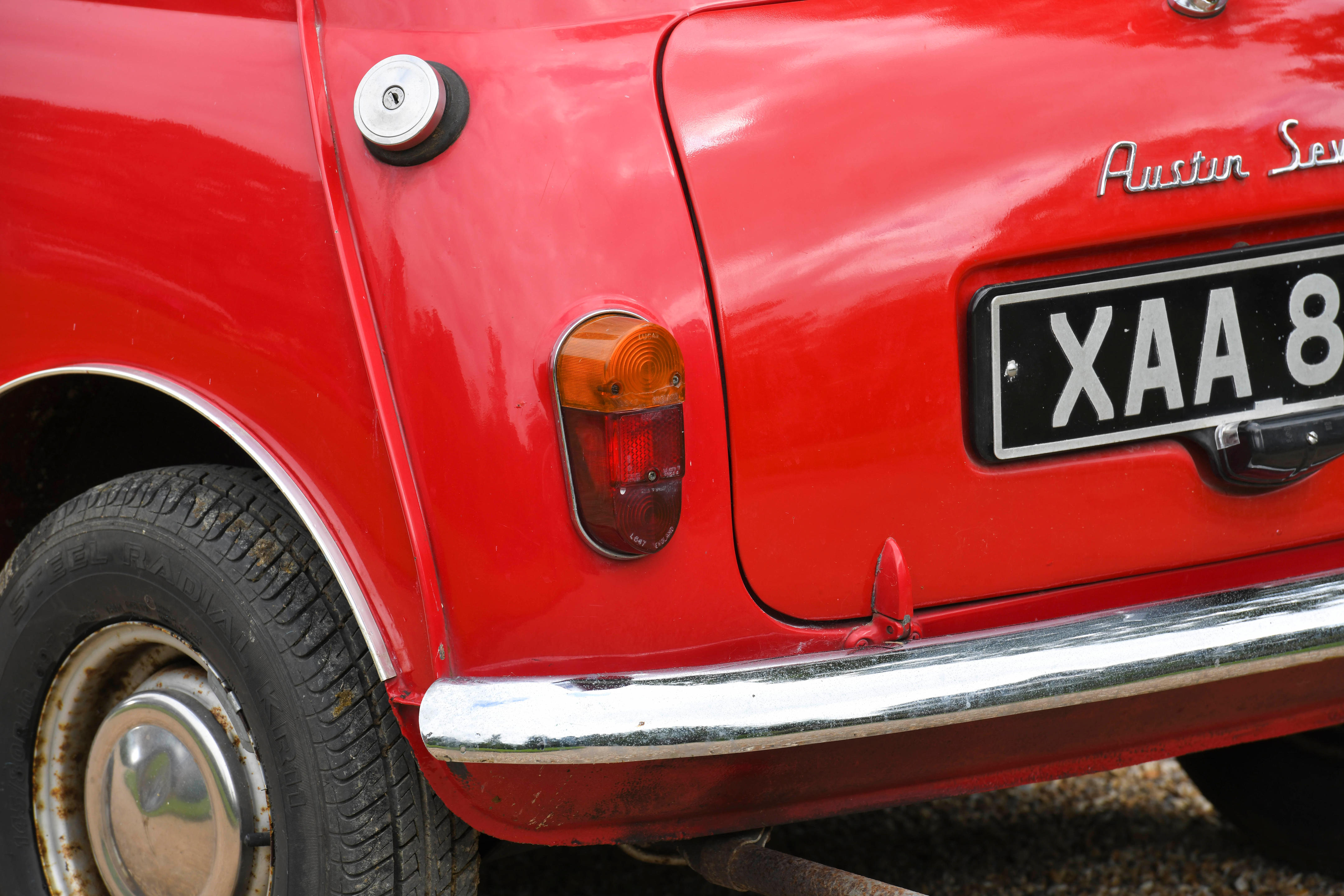 Bonhams Cars : 1959 Austin Mini Se7en Deluxe Saloon Chassis no. A-A2S7-7854  Engine no. 8AM-U-H/411714 (see text)