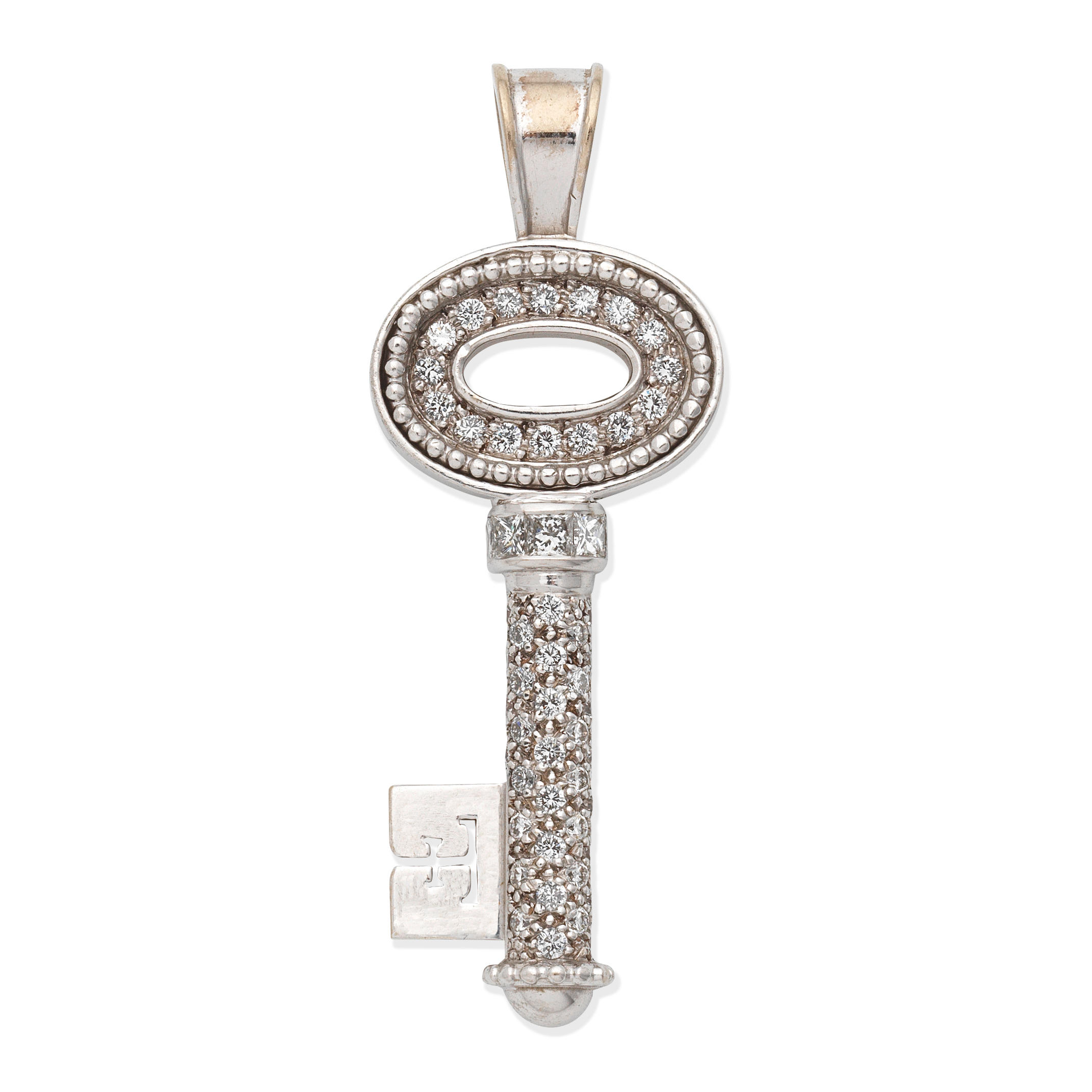 Bonhams : THEO FENNELL DIAMOND KEY PENDANT,