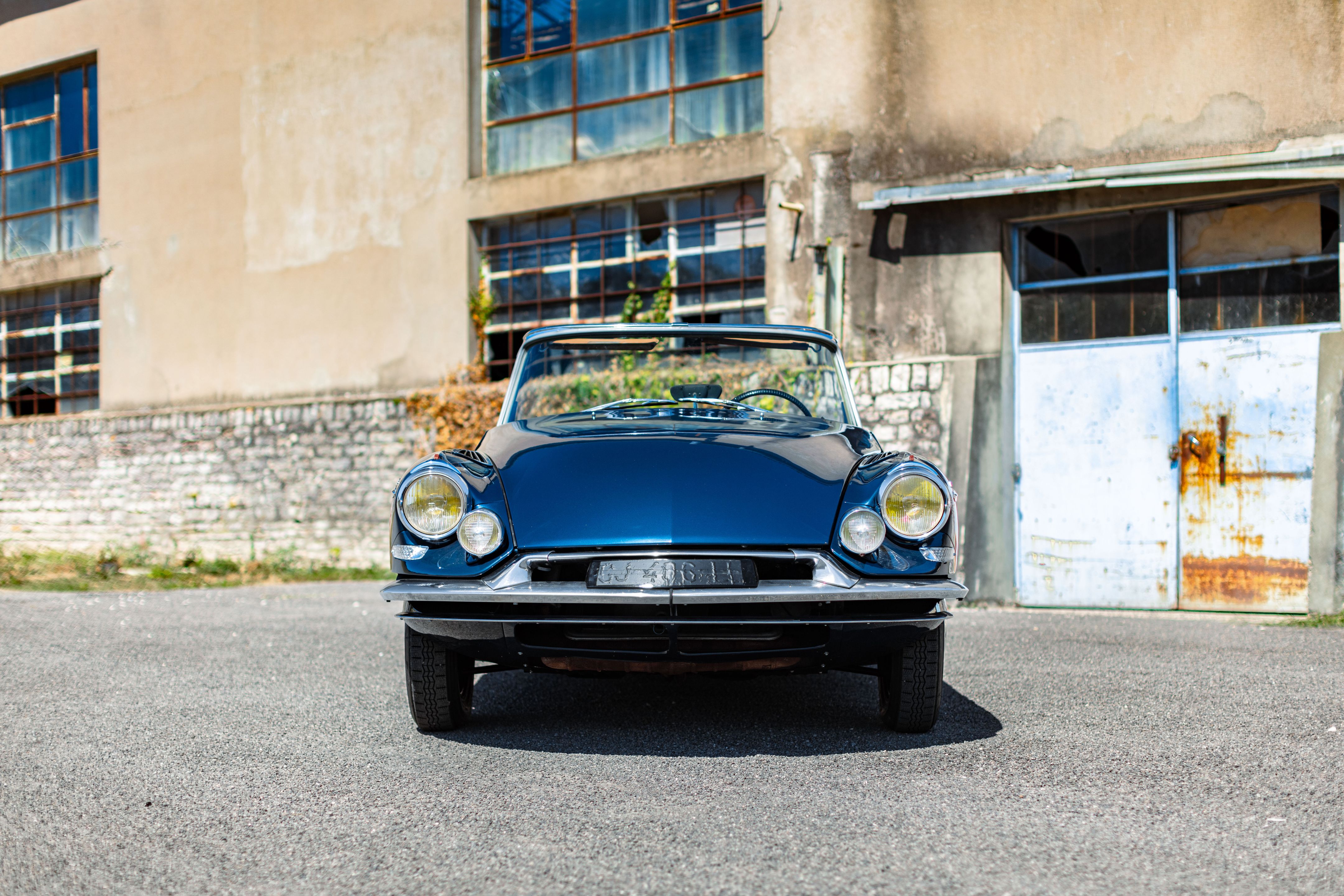1961 Citroën DS 19 Cabriolet Usine, BVH, Blanc Carrare - Citroen Andre