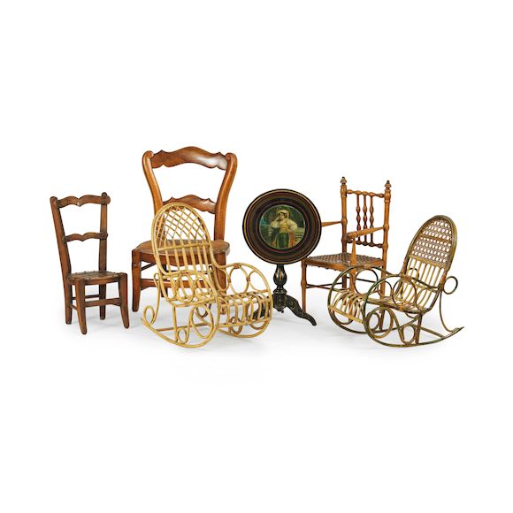KIT DE MEUBLES de maison de poupée moderne, Style Vintage, jouets