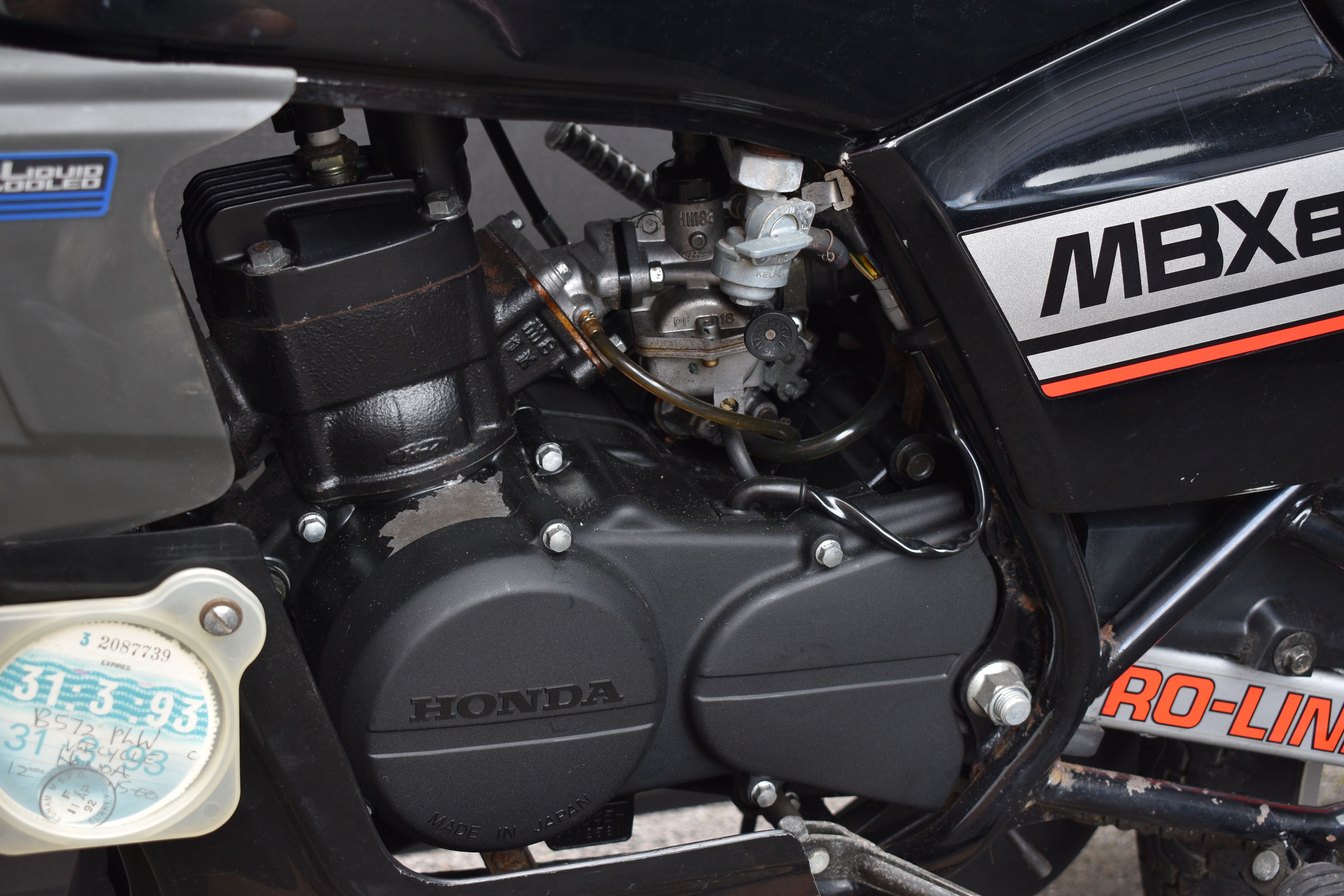 Bonhams Cars : 1985 Honda MBX80 Frame no. to be advised Engine no 