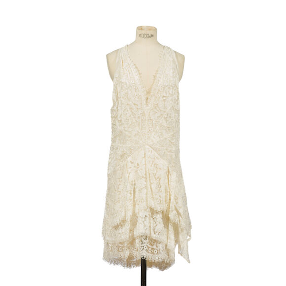 Robe Blanche Vintage Emilio Pucci - Occasion Très Bon état, Modèle élégant Années 60/70
