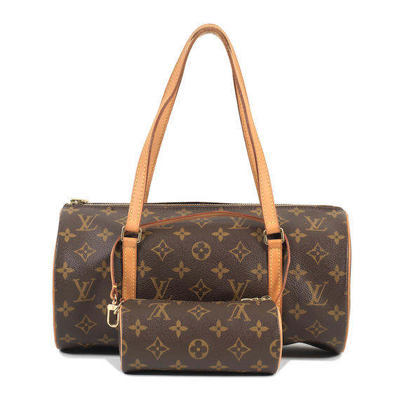 Sold at Auction: Louis Vuitton, LOUIS VUITTON MONOGRAMMED PAPILLON HANDBAG