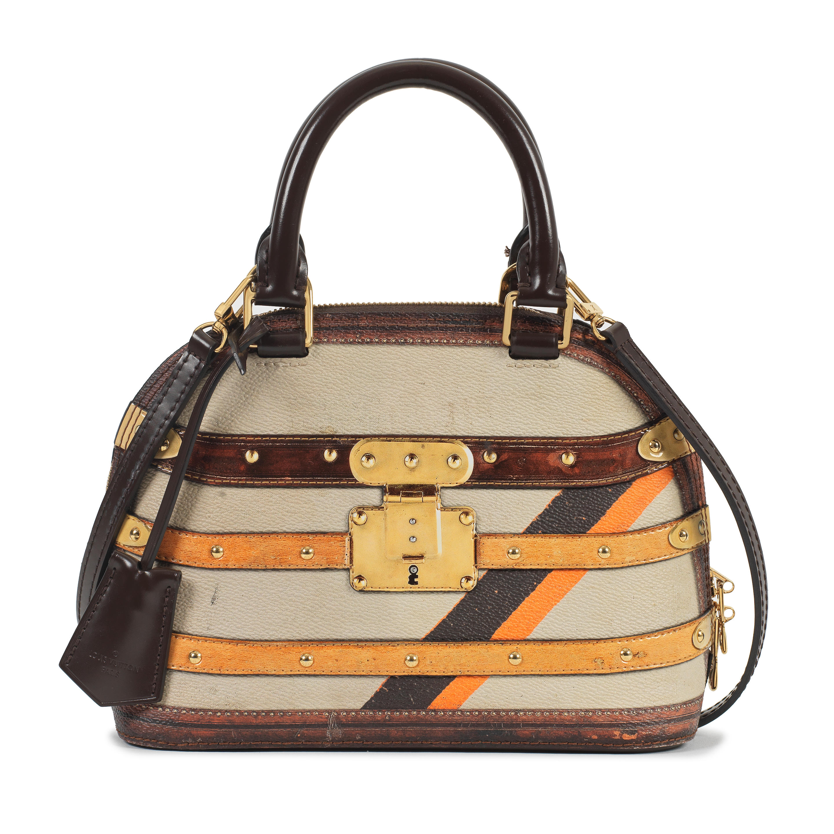 Louis Vuitton Alma Handbag Limited Edition Time Trunk BB at