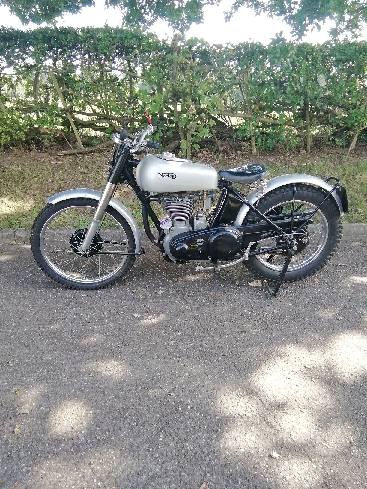Bonhams Cars 1949 Norton 490cc 500T Frame D3T 22561 Engine