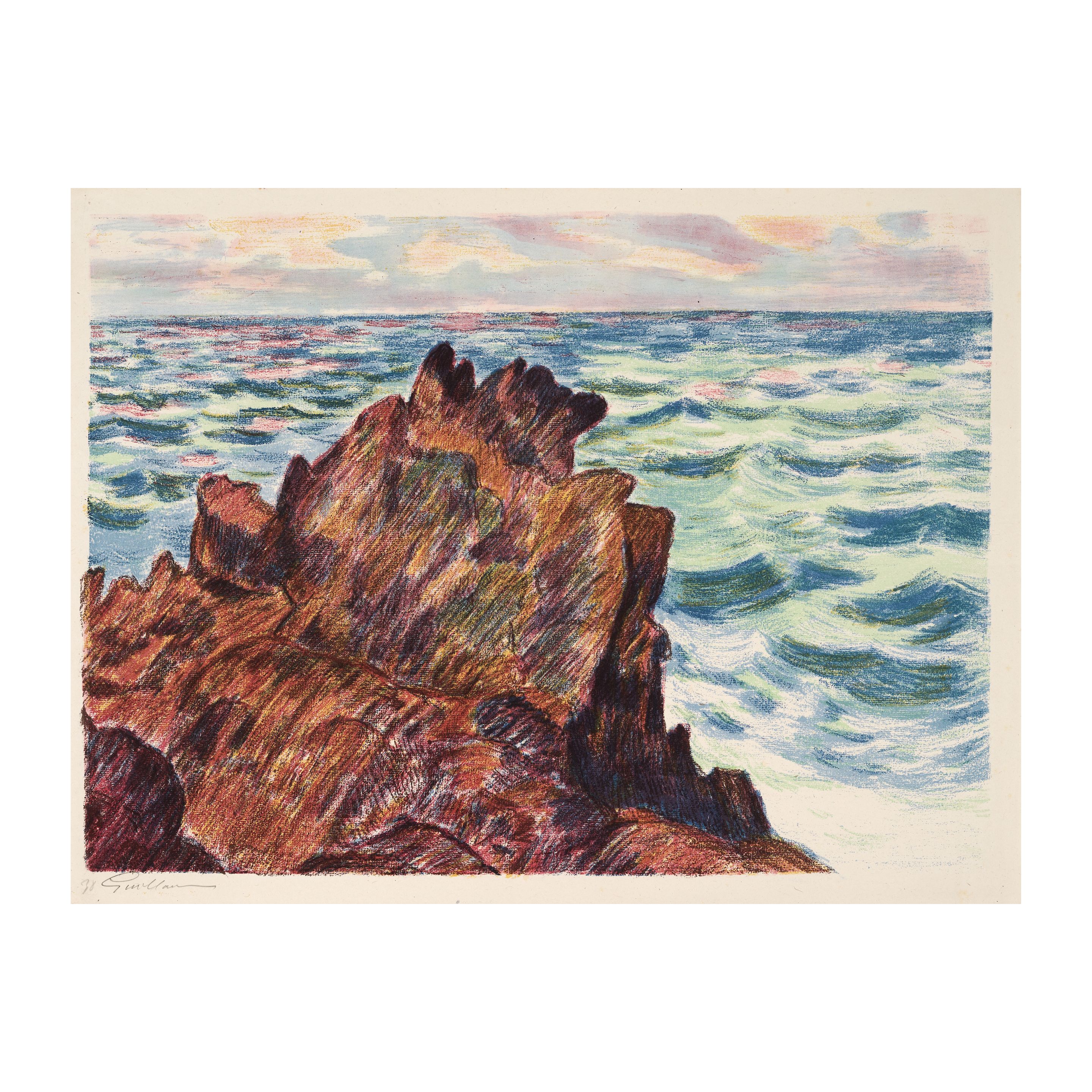 Bonhams Cars ARMAND GUILLAUMIN (18411927) Les rochers rouges, 1896