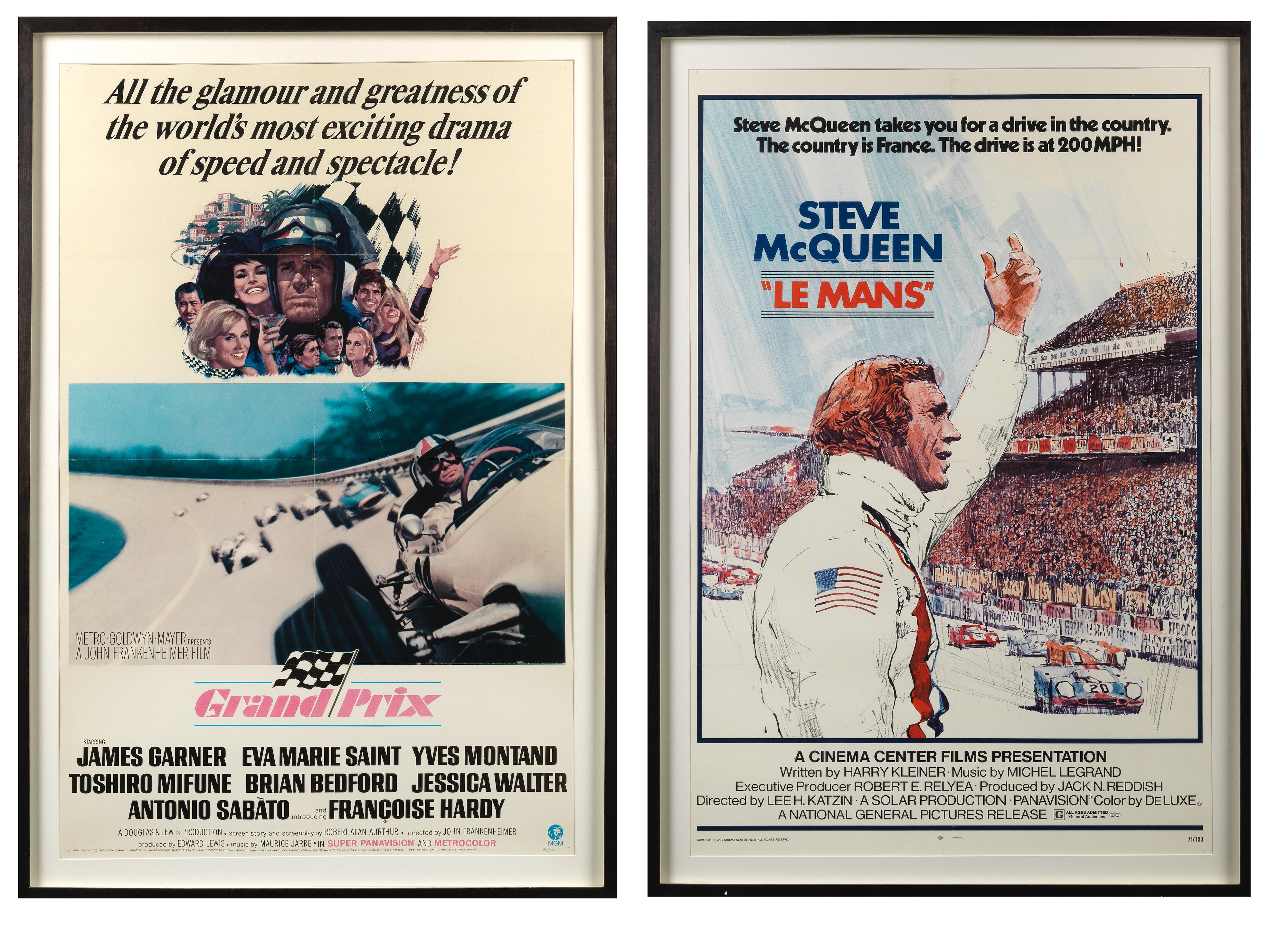 Bonhams Cars : Two motorsport film posters, ((2))