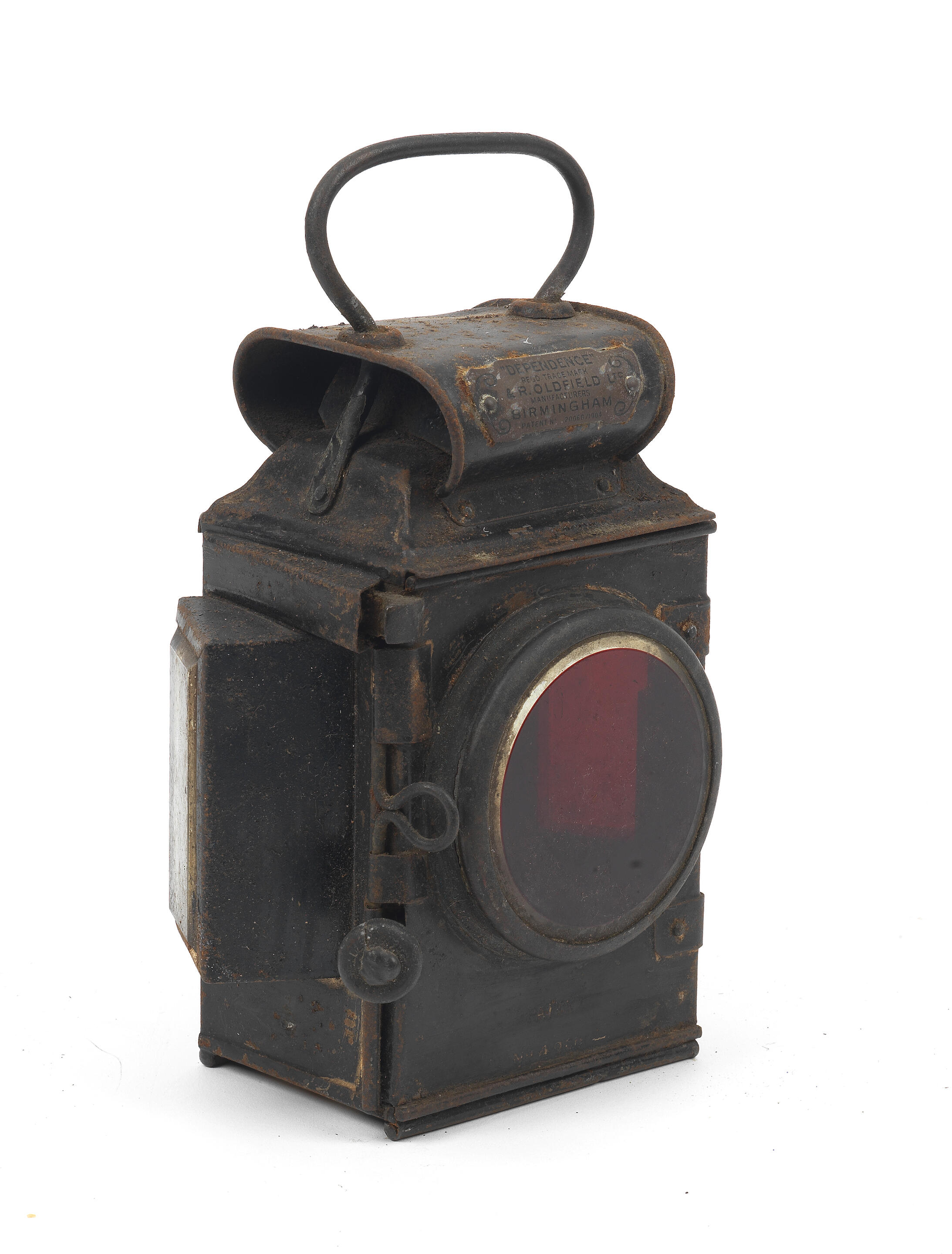 Bonhams Cars A J & R Oldfield 'Dependence' oililluminating tail lamp