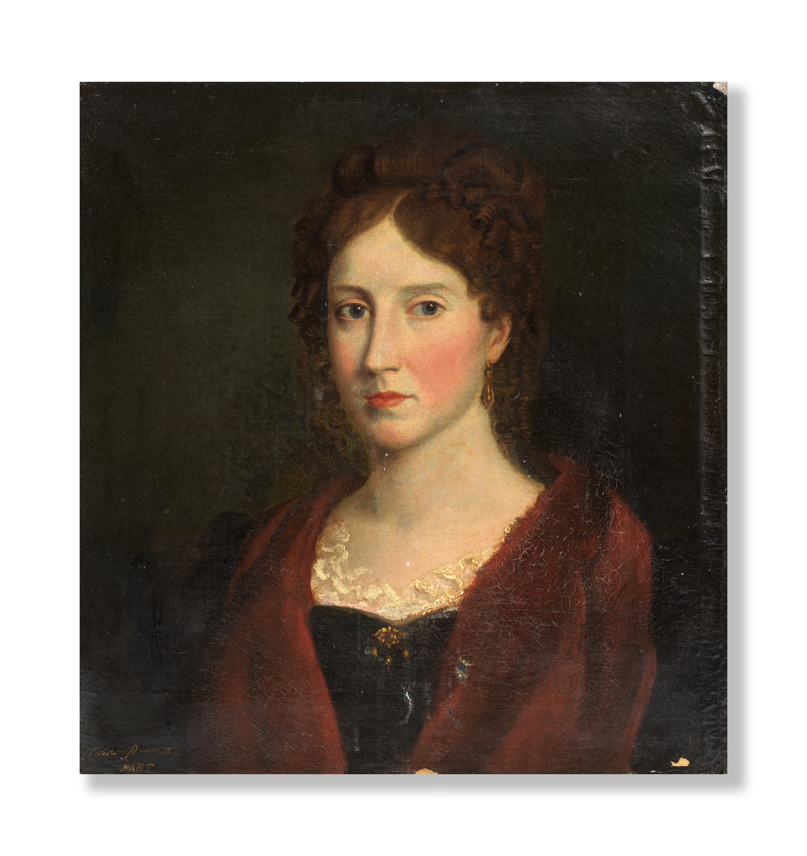 A portrait of Penelope Gwatkin, wife of Major-General Edward Gwatkin, by...
