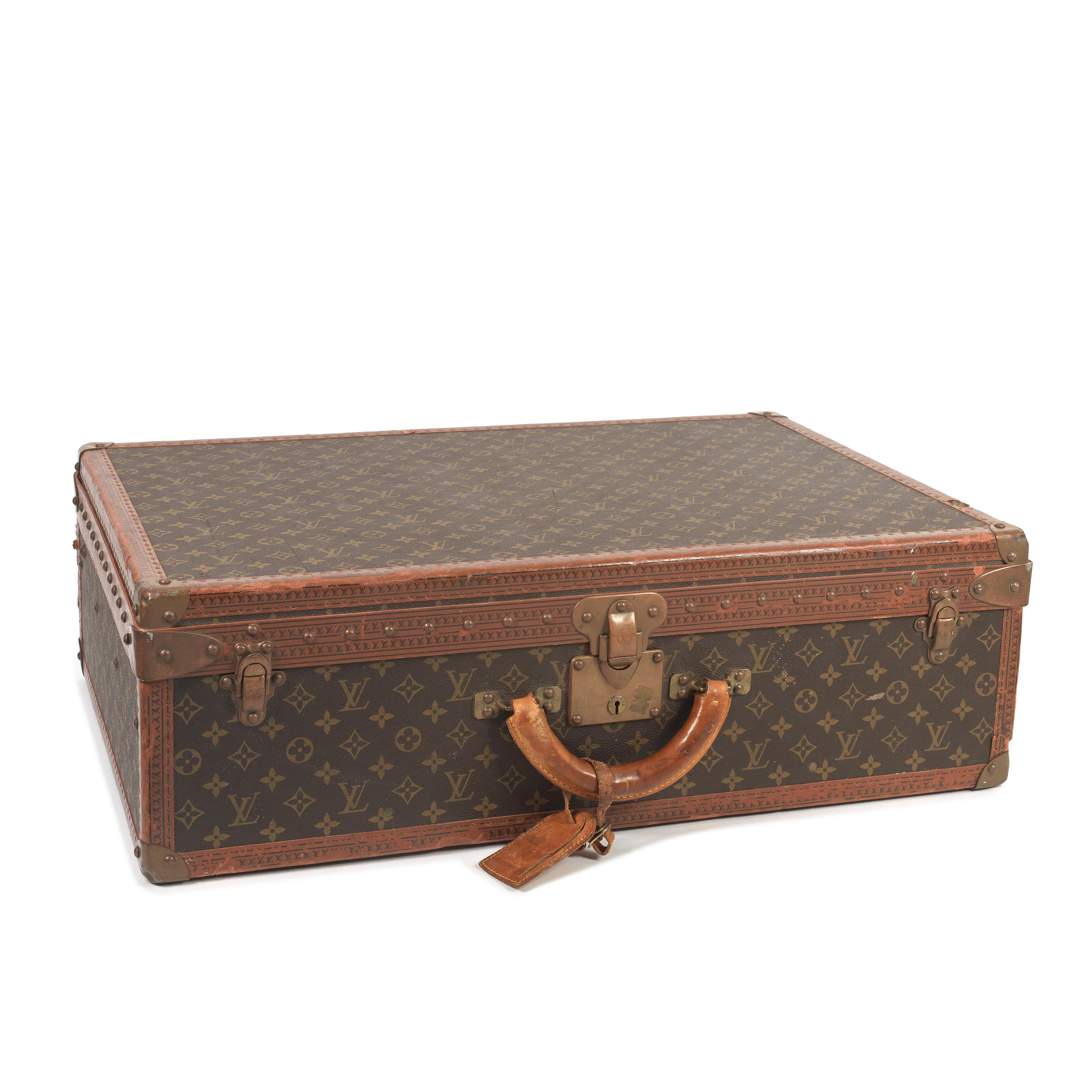 LOUIS VUITTON Monogram Stratos 60 Suitcase Trunk
