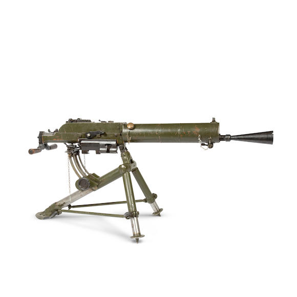 Bonhams A deactivated 8x50mmR (Mannlicher) 'M1907/12 Schwarzlose