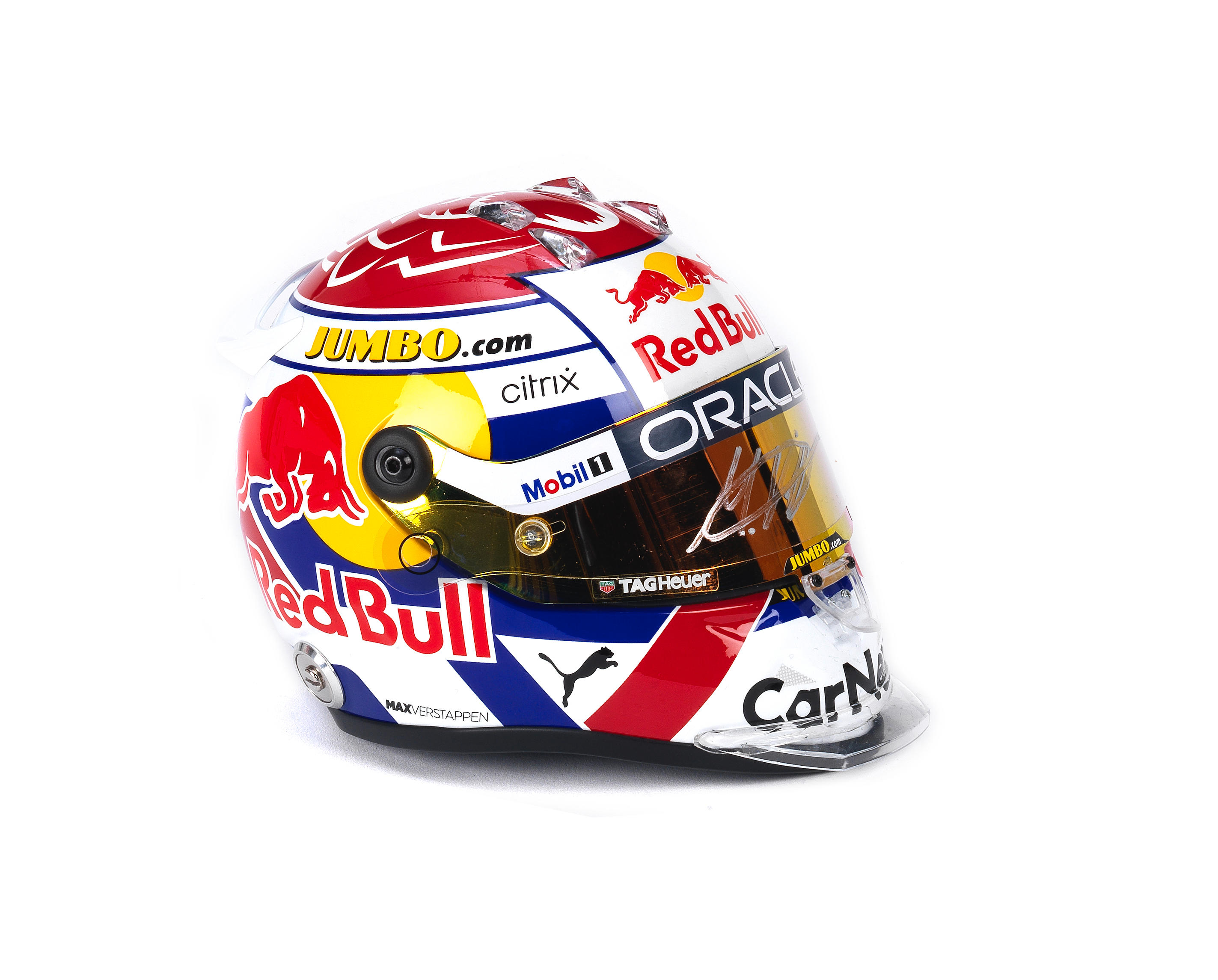 Bonhams Cars : An official signed Max Verstappen Dutch GP 2022 1/2 ...