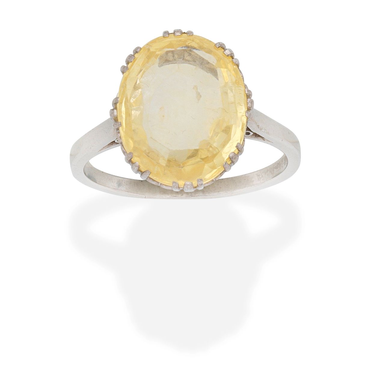 YELLOW SAPPHIRE RING