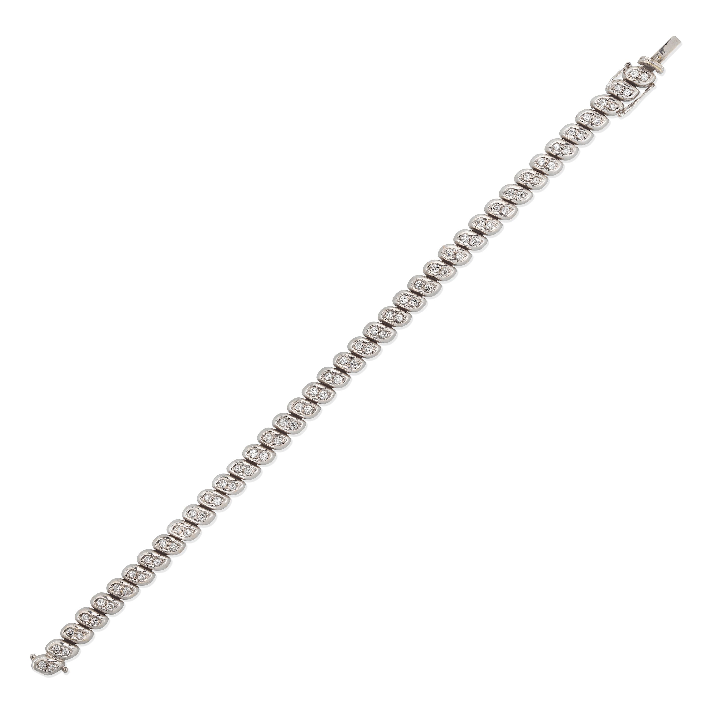 DIAMOND-SET BRACELET